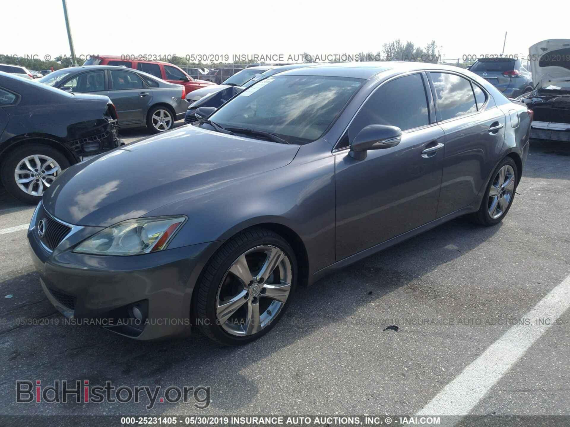 2012 LEXUS IS - VIN: JTHBF5C22C5163403 - Photo 2