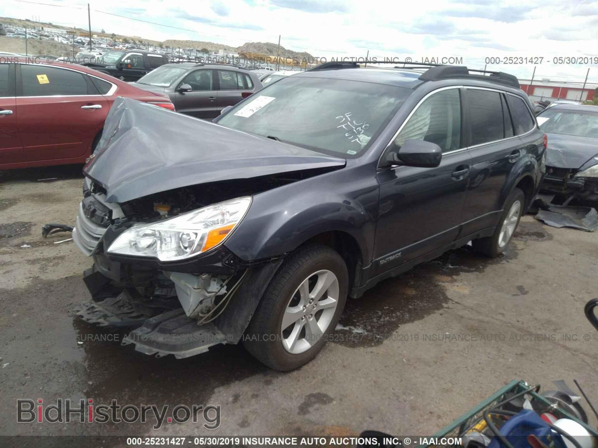 2014 SUBARU OUTBACK - VIN: 4S4BRBDC2E3319657 - Фото 2