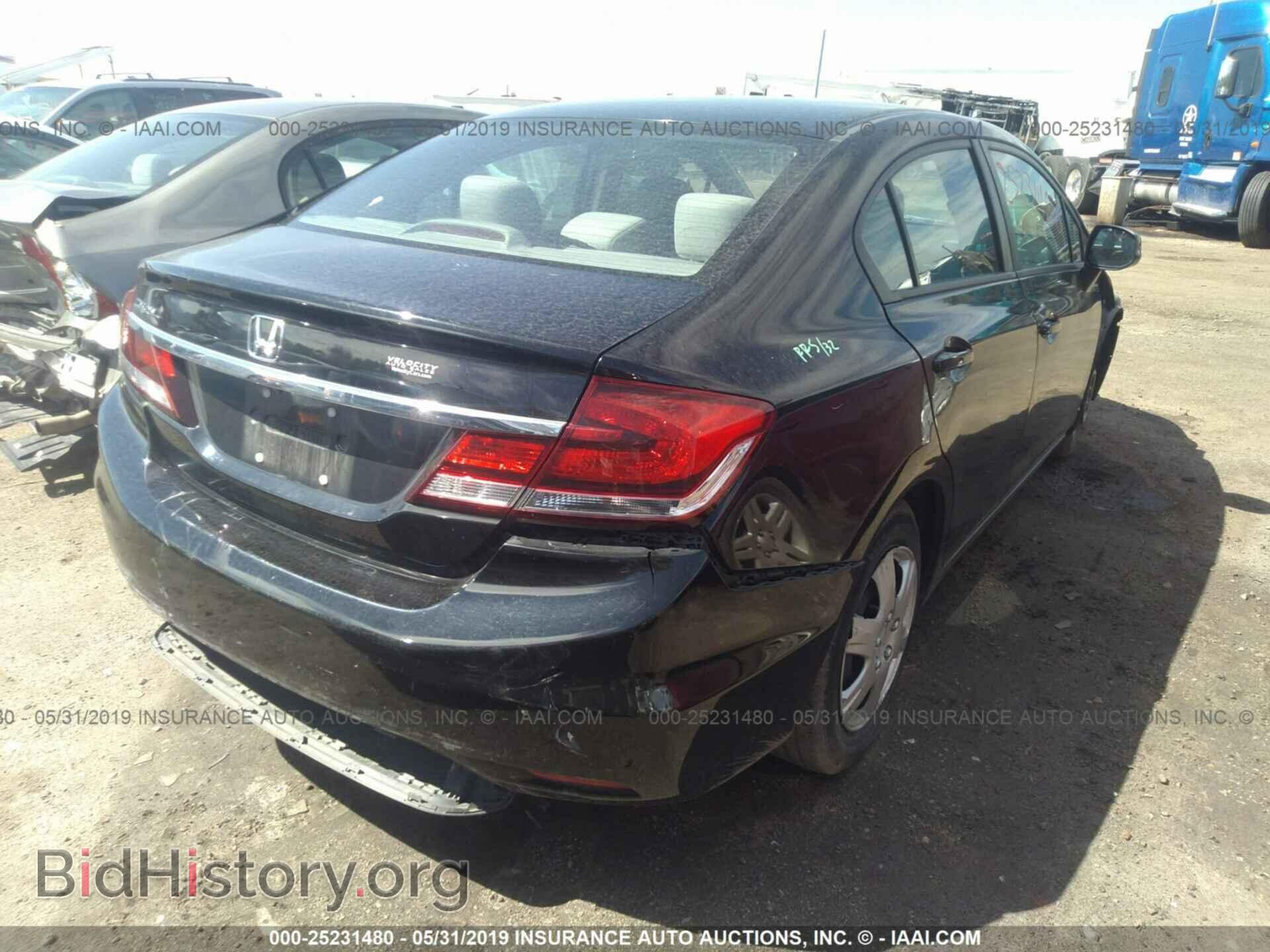 2013 HONDA CIVIC - VIN: 2HGFB2F51DH587945 - Photo 4
