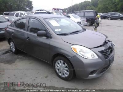 2013 Nissan VERSA S/S PLUS/SV/SL, gold — VIN 3N1CN7AP9DL842009, IAAI