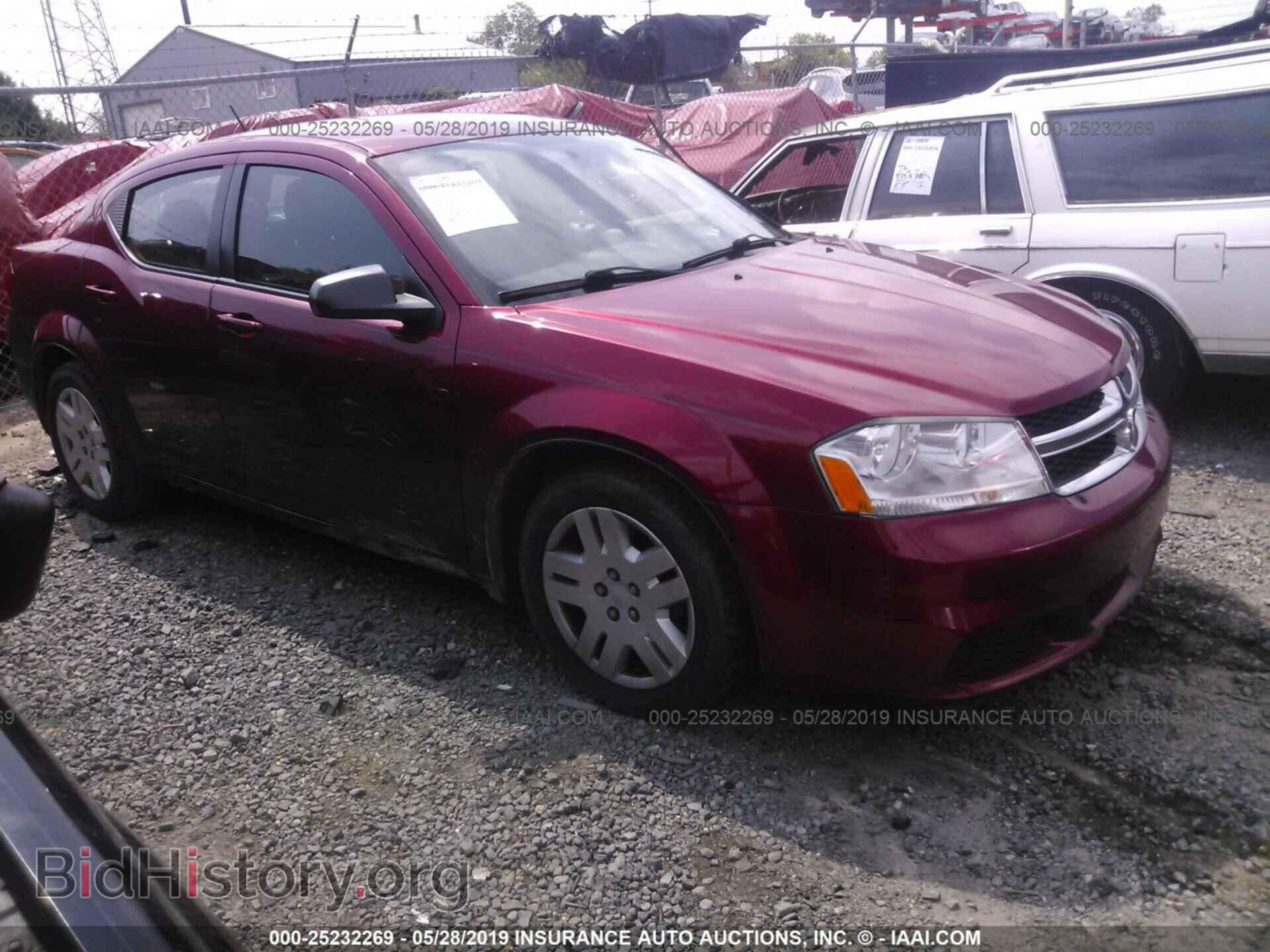 Photo 1C3CDZAB6EN201356 - DODGE AVENGER 2014