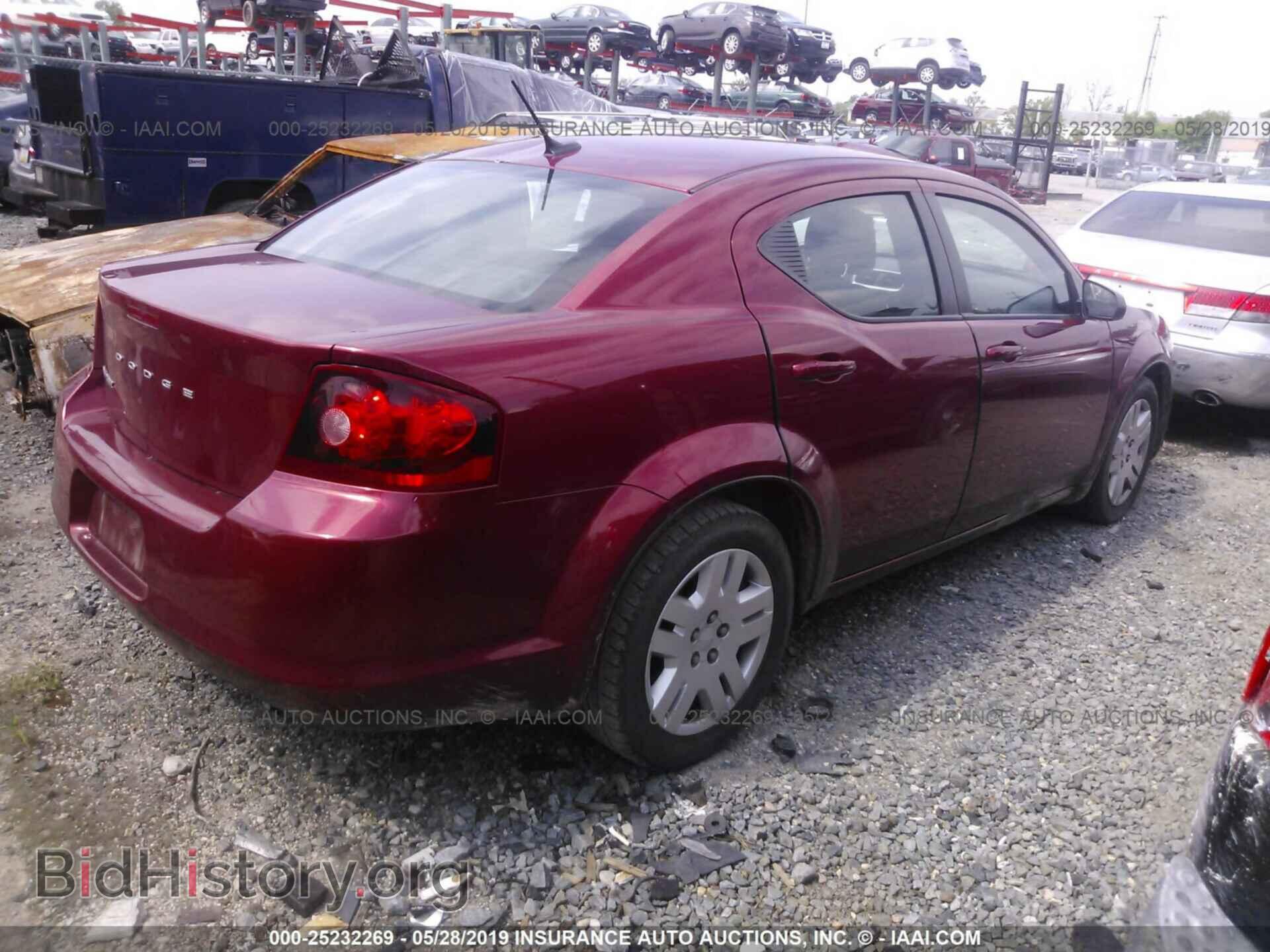 2014 DODGE AVENGER - VIN: 1C3CDZAB6EN201356 - Фото 4