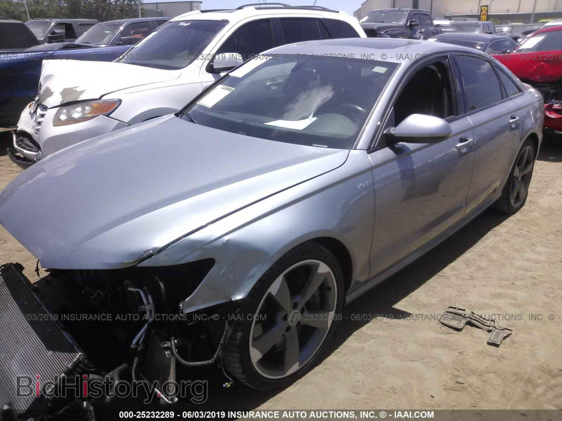 2014 AUDI S6 - VIN: WAUF2AFC2EN151893 - Фото 2