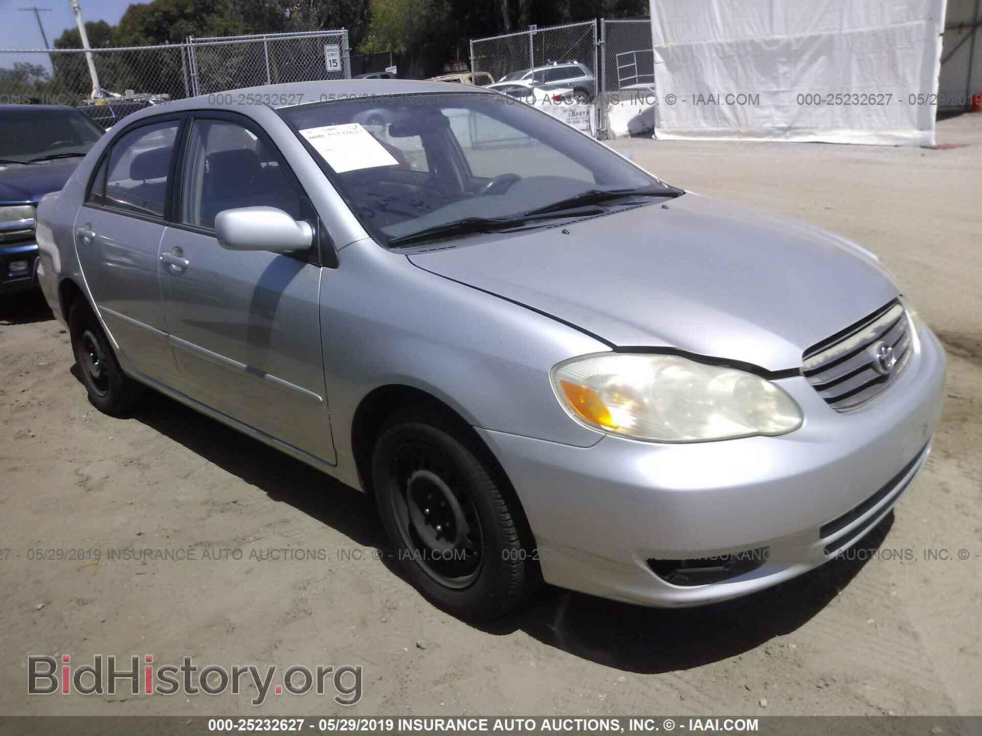 Photo JTDBR32E230014026 - TOYOTA COROLLA 2003