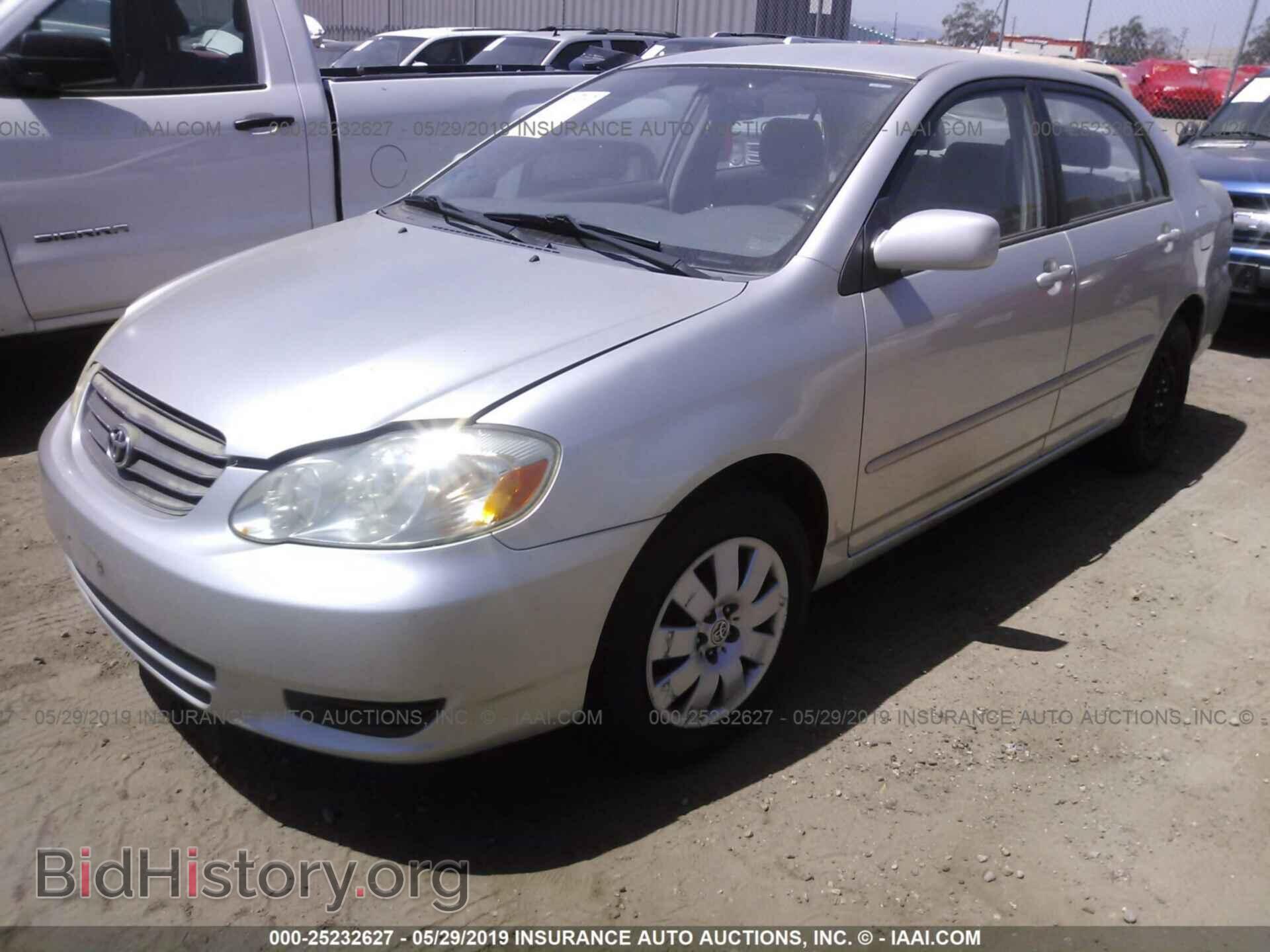 2003 TOYOTA COROLLA - VIN: JTDBR32E230014026 - Фото 2