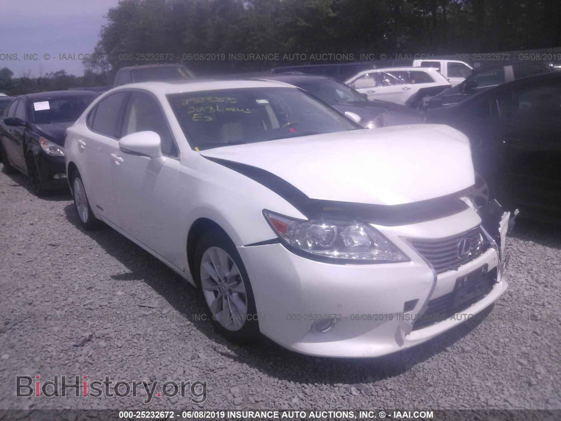 Photo JTHBW1GG8D2016830 - LEXUS ES 2013