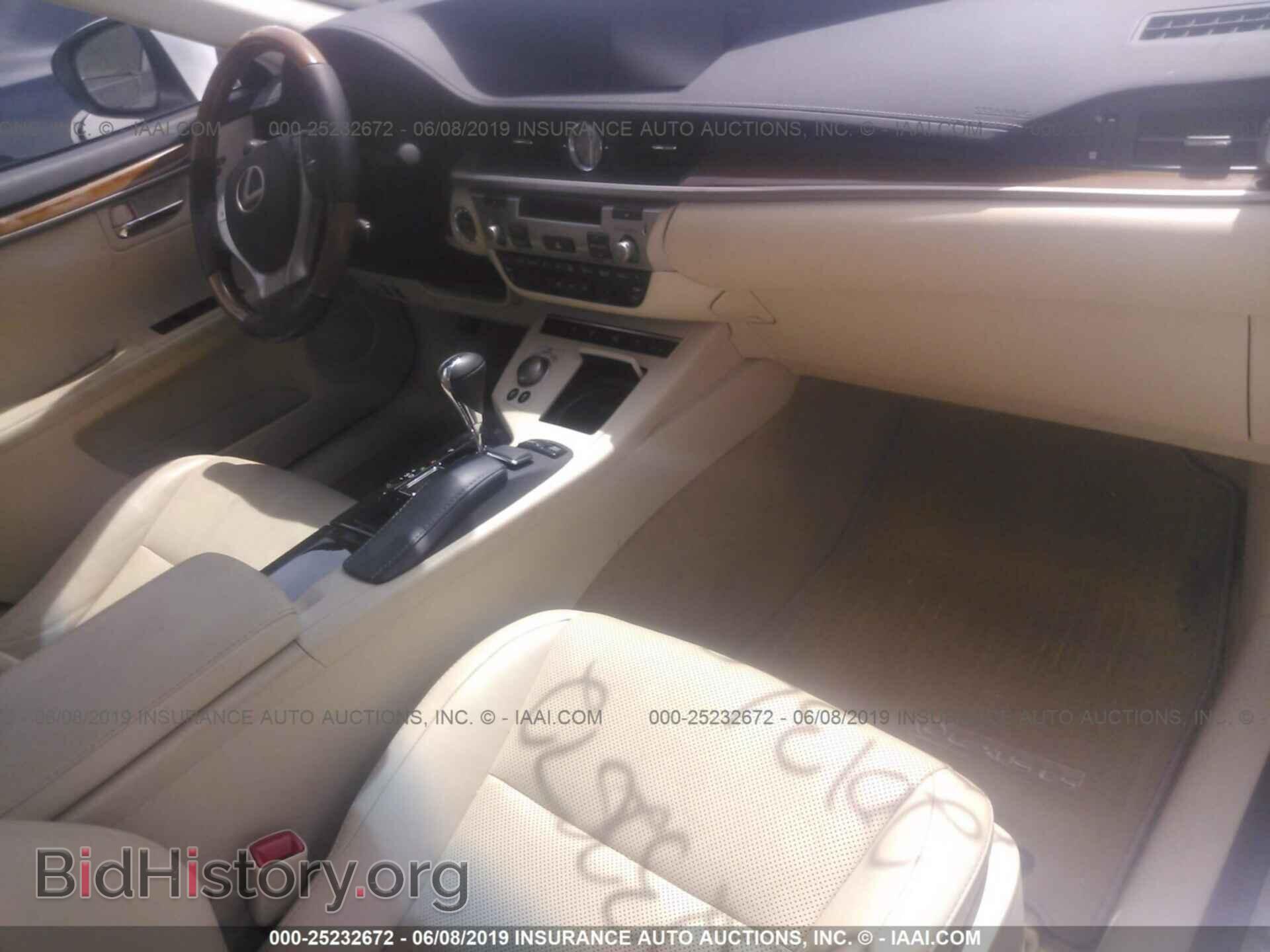 2013 LEXUS ES - VIN: JTHBW1GG8D2016830 - Фото 5