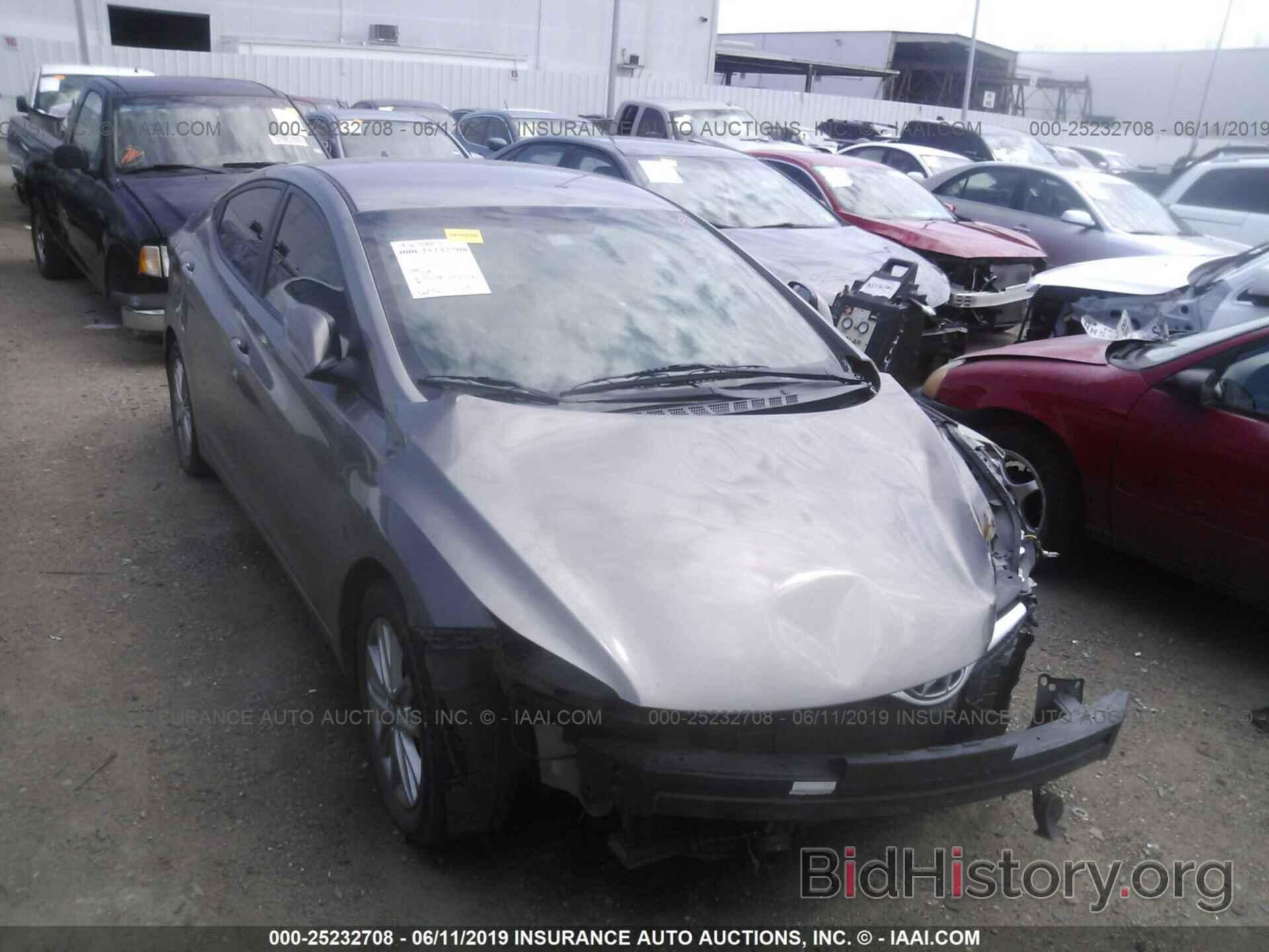 Photo 5NPDH4AE2EH524532 - HYUNDAI ELANTRA 2014