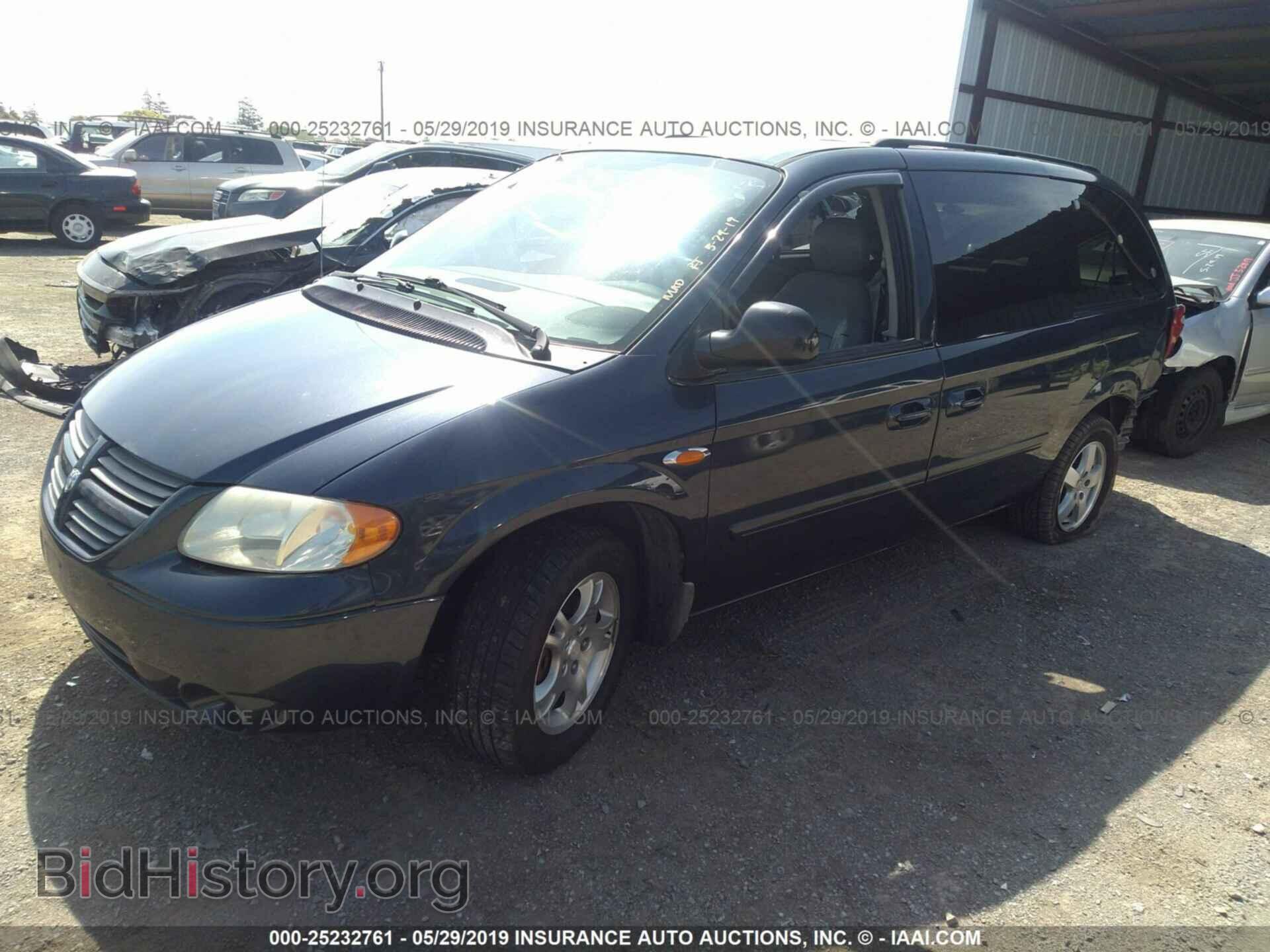 2007 DODGE GRAND CARAVAN - VIN: 2D4GP44L07R242344 - Фото 2