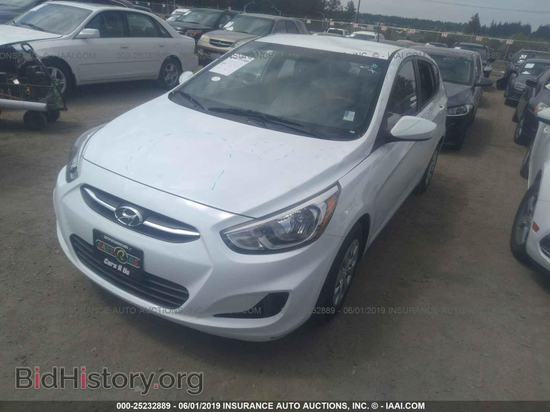 2017 HYUNDAI ACCENT - VIN: KMHCT5AE1HU310699 - Фото 2