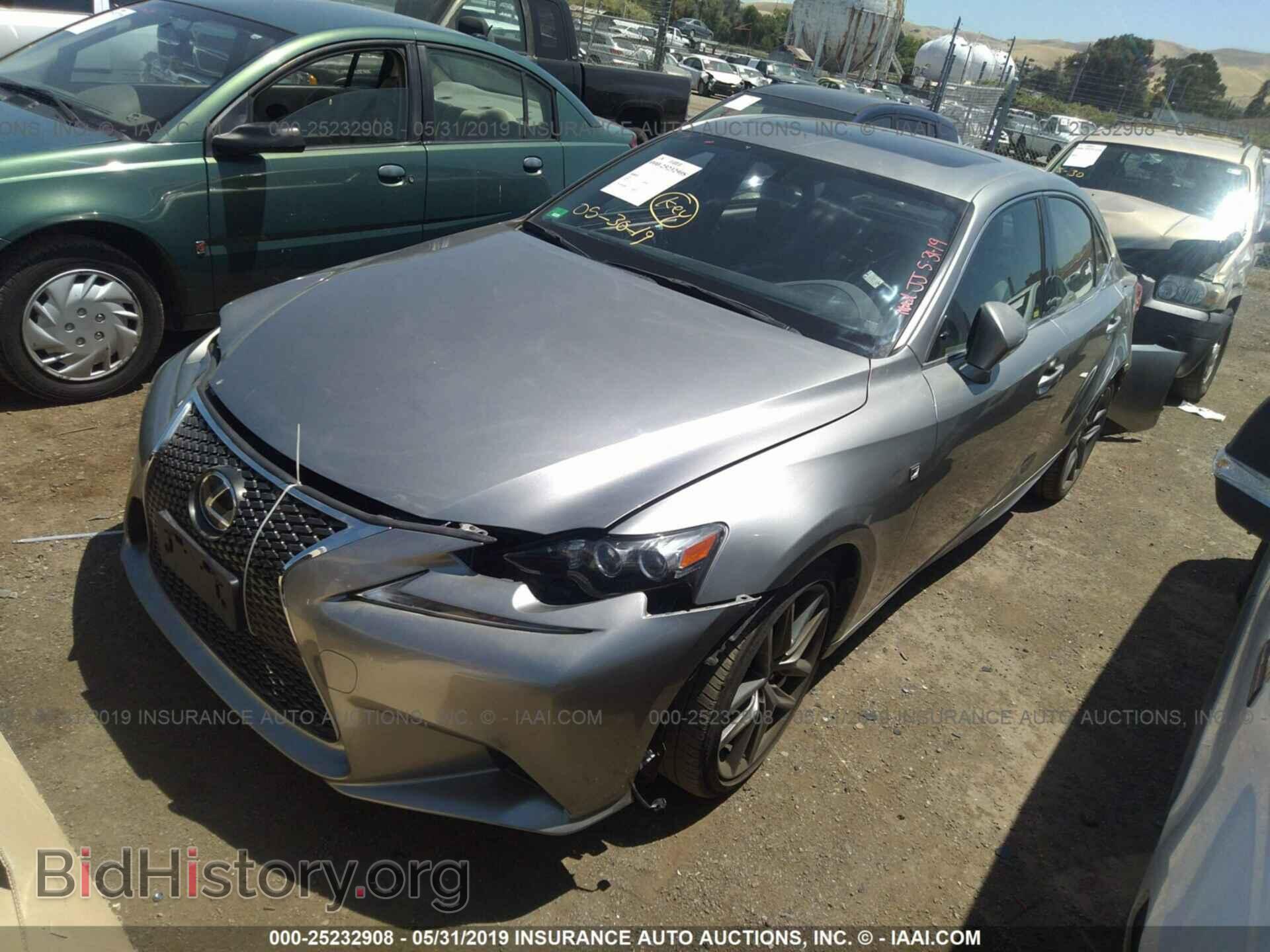 2015 LEXUS IS - VIN: JTHCF1D26F5020972 - Фото 2