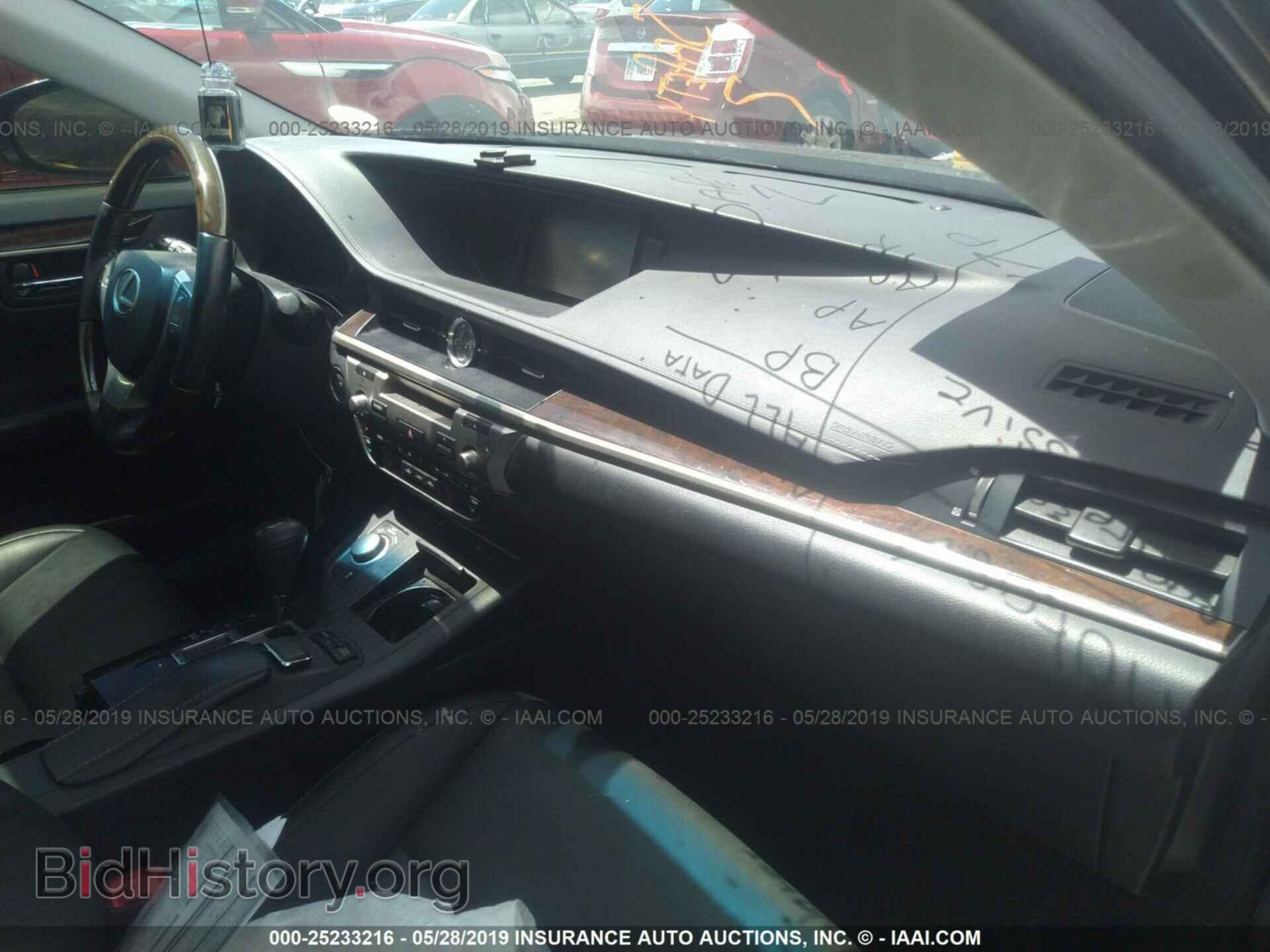 2013 LEXUS ES - VIN: JTHBK1GG3D2016276 - Фото 5