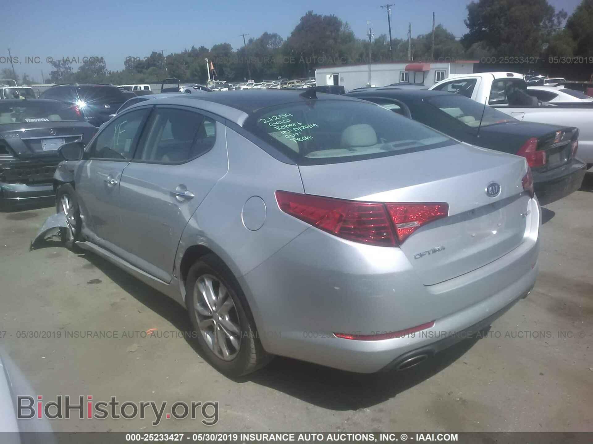 2012 KIA OPTIMA - VIN: 5XXGN4A76CG041268 - Фото 3