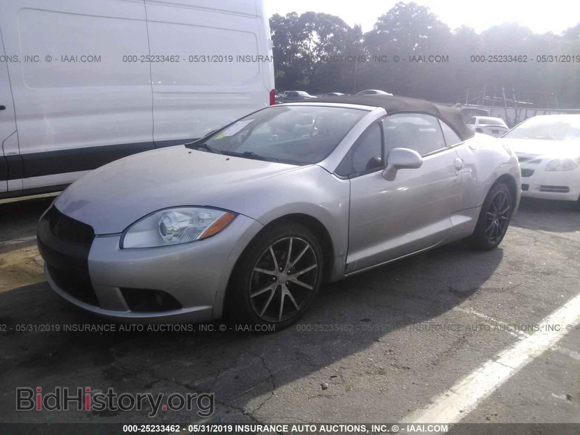 2012 MITSUBISHI ECLIPSE - VIN: 4A37L5EF8CE001417 - Фото 2