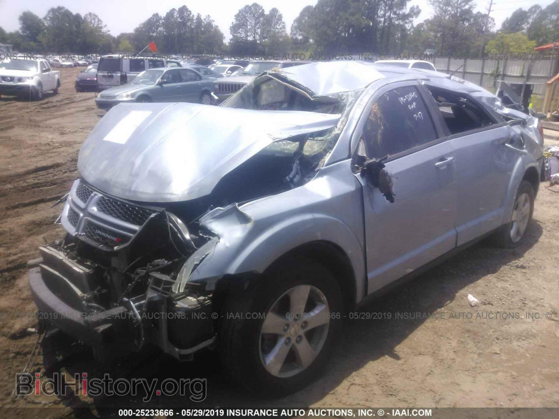 2013 DODGE JOURNEY - VIN: 3C4PDCAB3DT584035 - Фото 2
