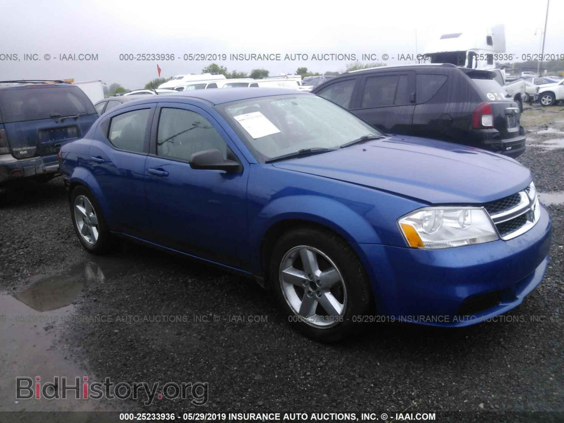 Photo 1C3CDZAB6DN581085 - DODGE AVENGER 2013
