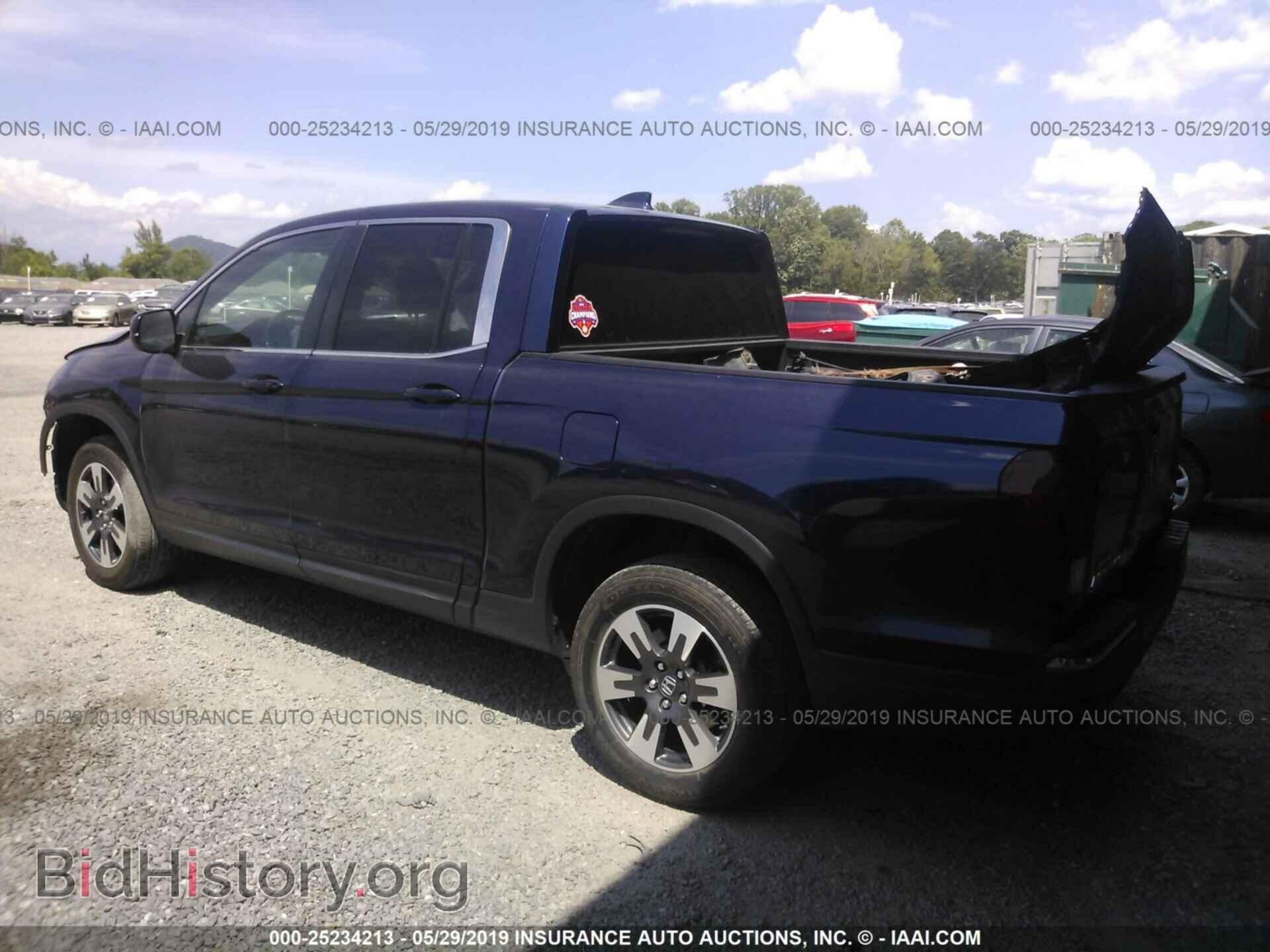 2017 HONDA RIDGELINE - VIN: 5FPYK3F65HB033803 - Фото 3