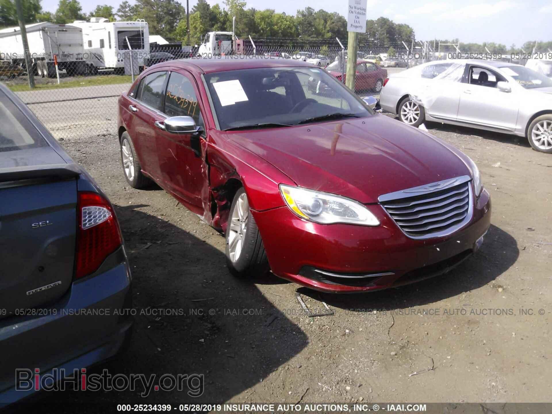 Photo 1C3CCBBB6DN512874 - CHRYSLER 200 2013