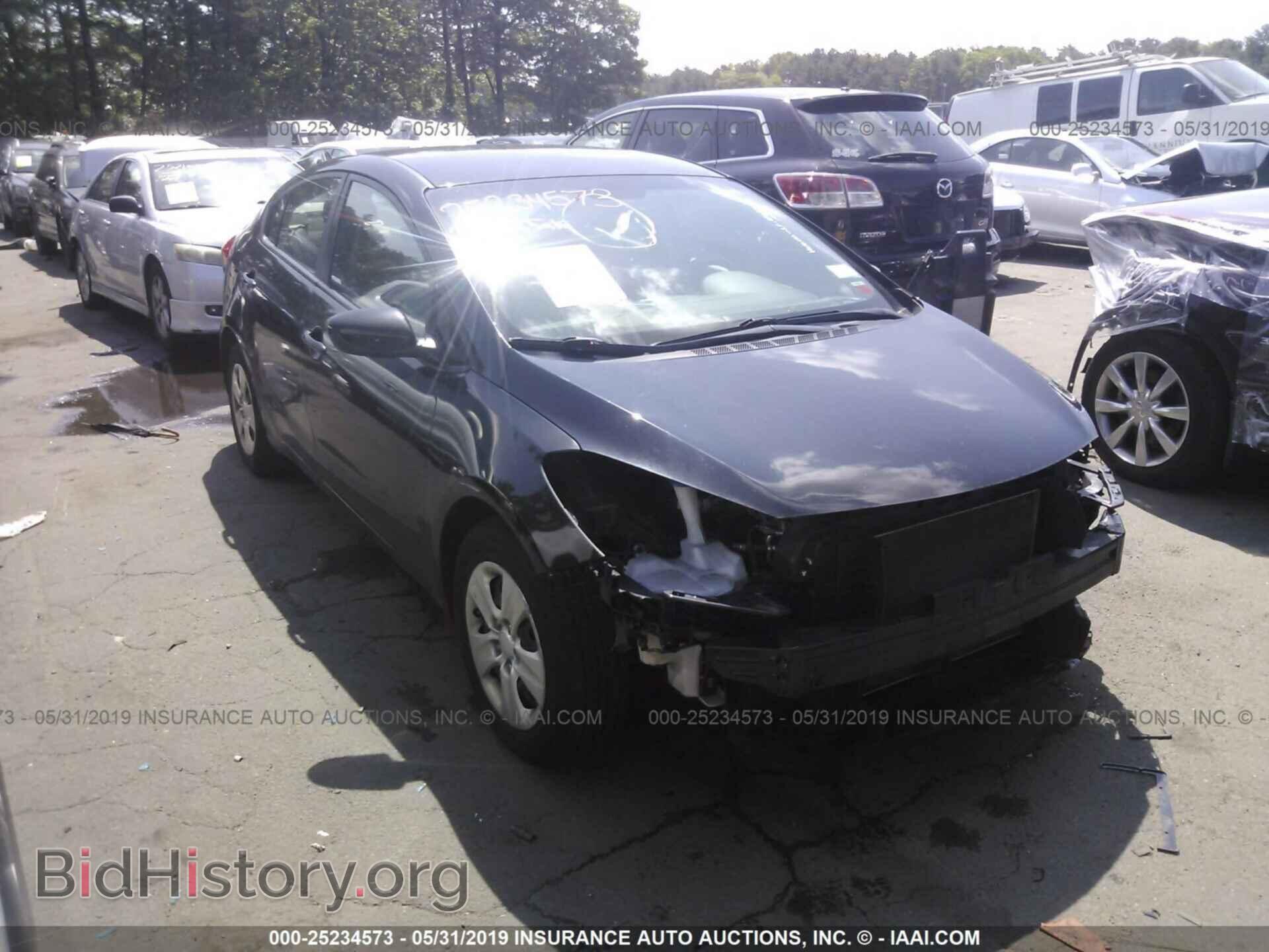 Photo KNAFK4A67E5166909 - KIA FORTE 2014