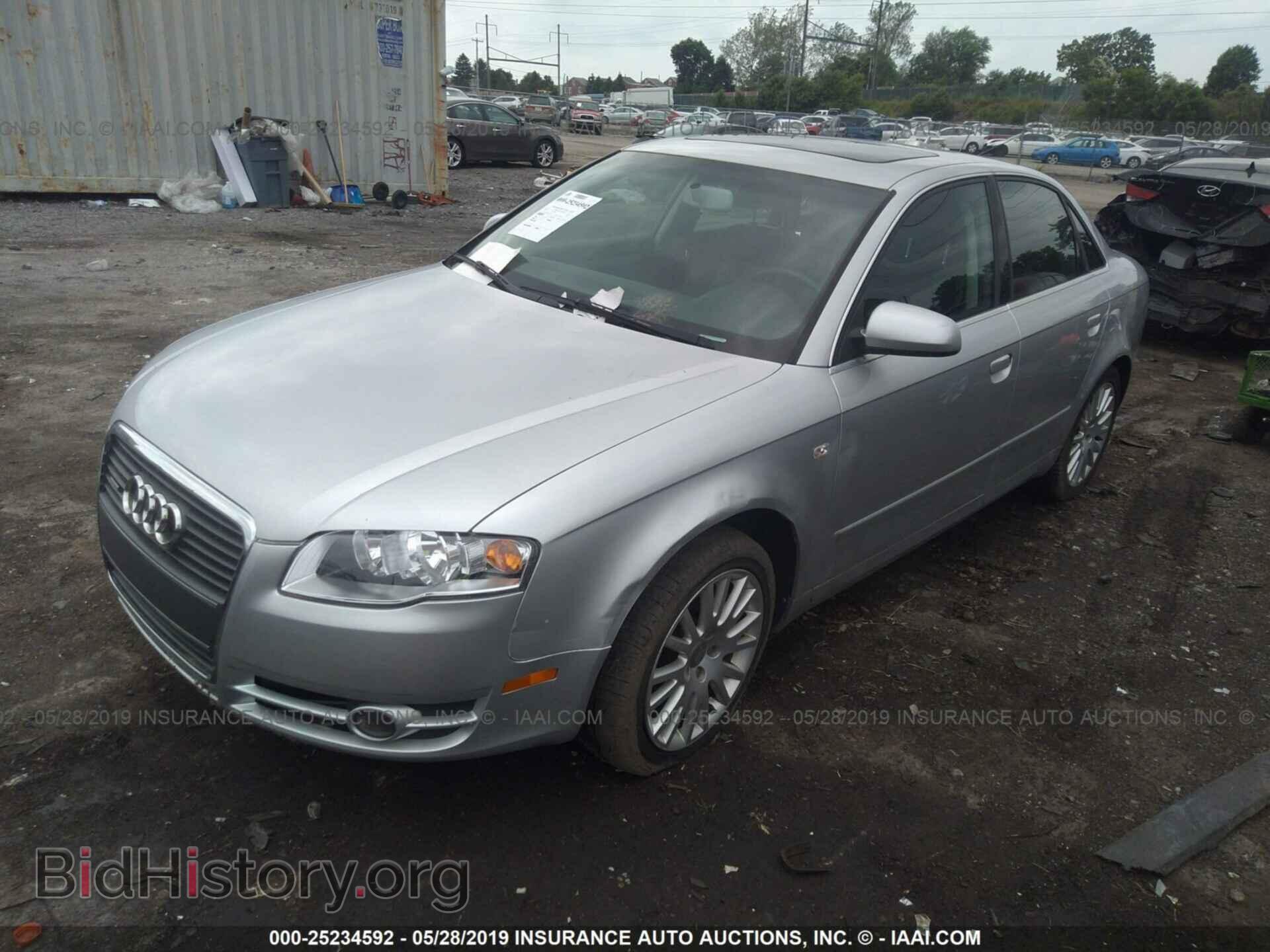 2006 AUDI A4 - VIN: WAUDF78E76A126736 - Фото 2