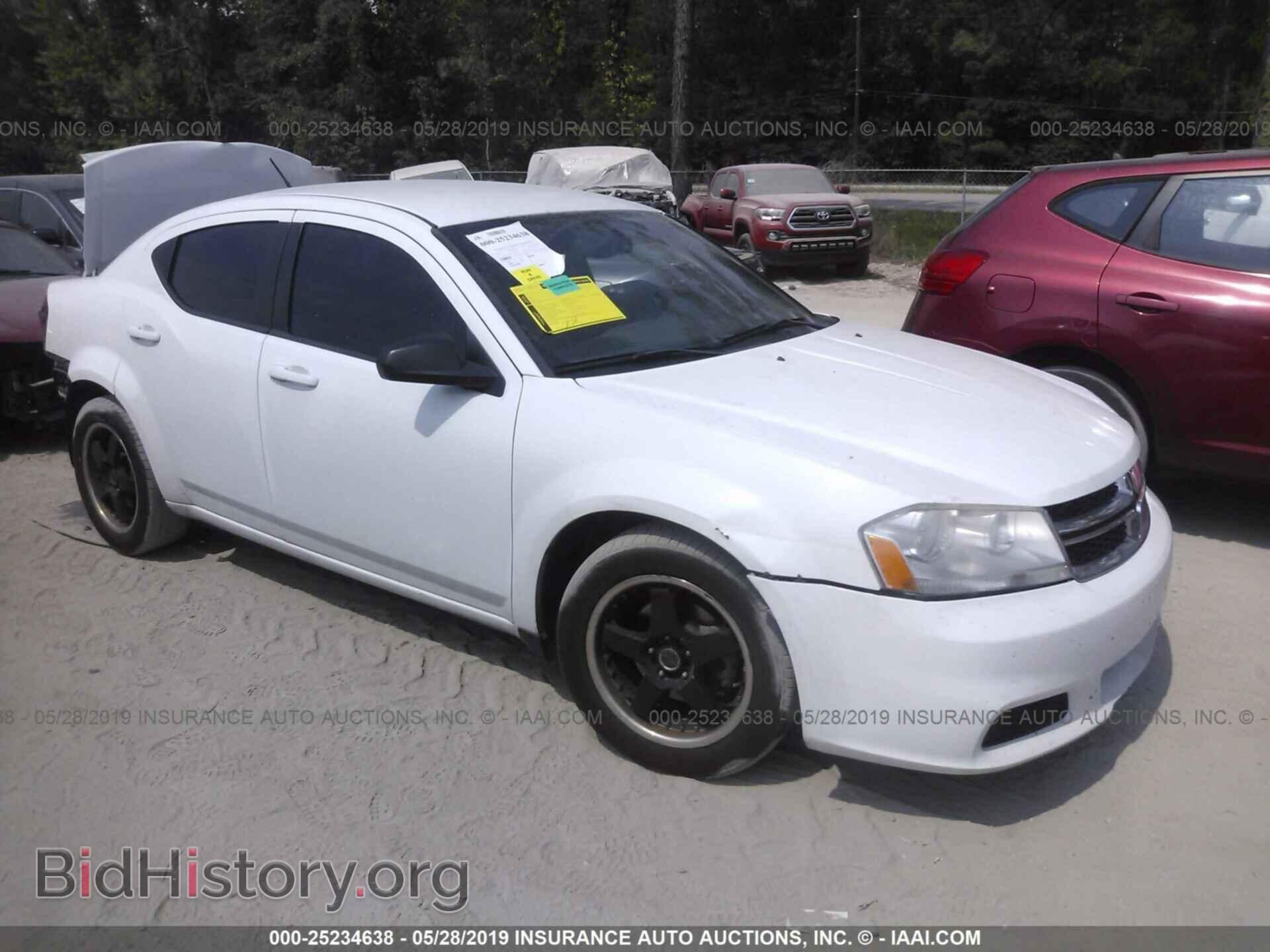 Photo 1C3CDZAB8DN526329 - DODGE AVENGER 2013