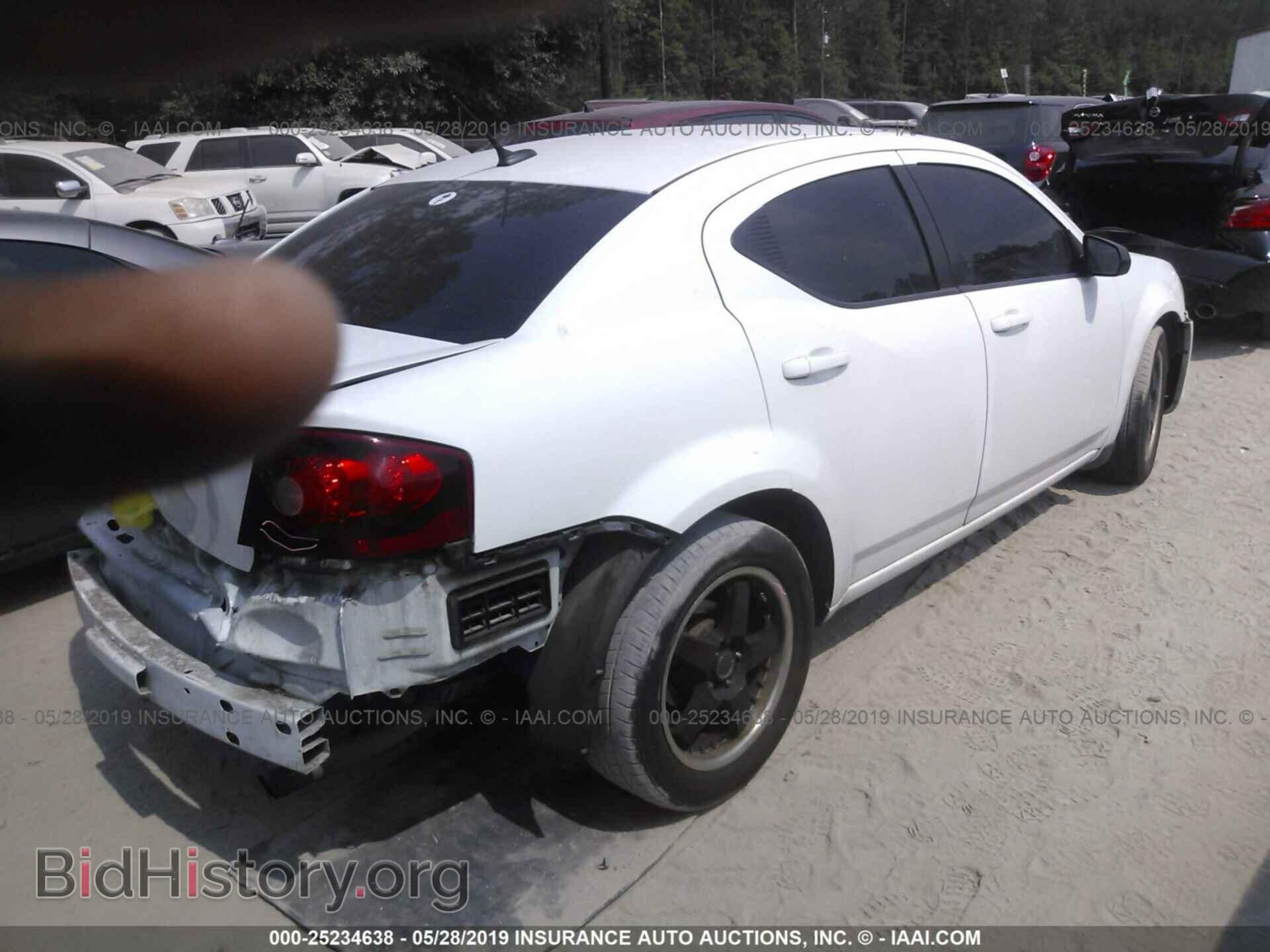 2013 DODGE AVENGER - VIN: 1C3CDZAB8DN526329 - Фото 4