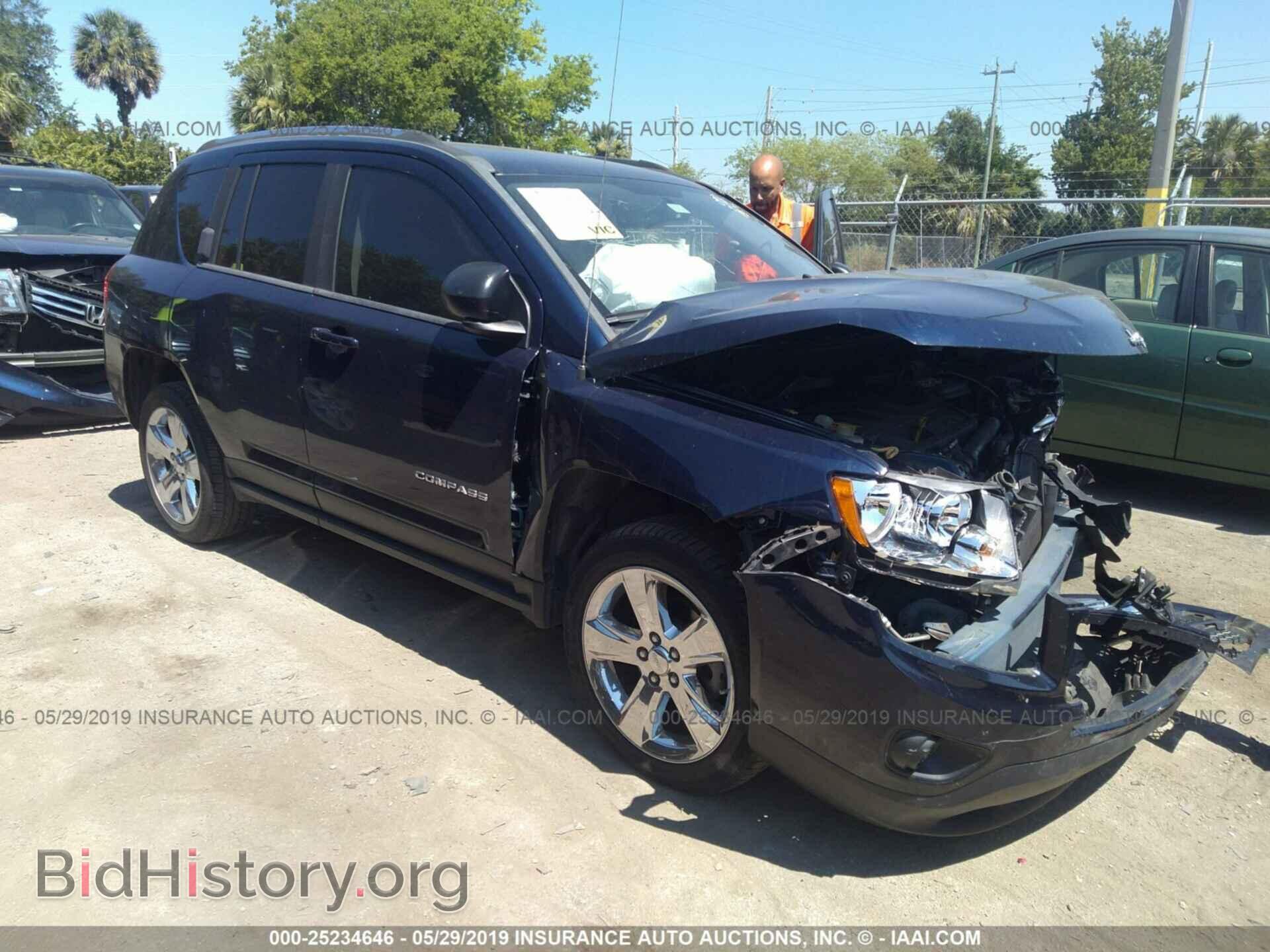 Фотография 1C4NJCCB0CD602105 - JEEP COMPASS 2012