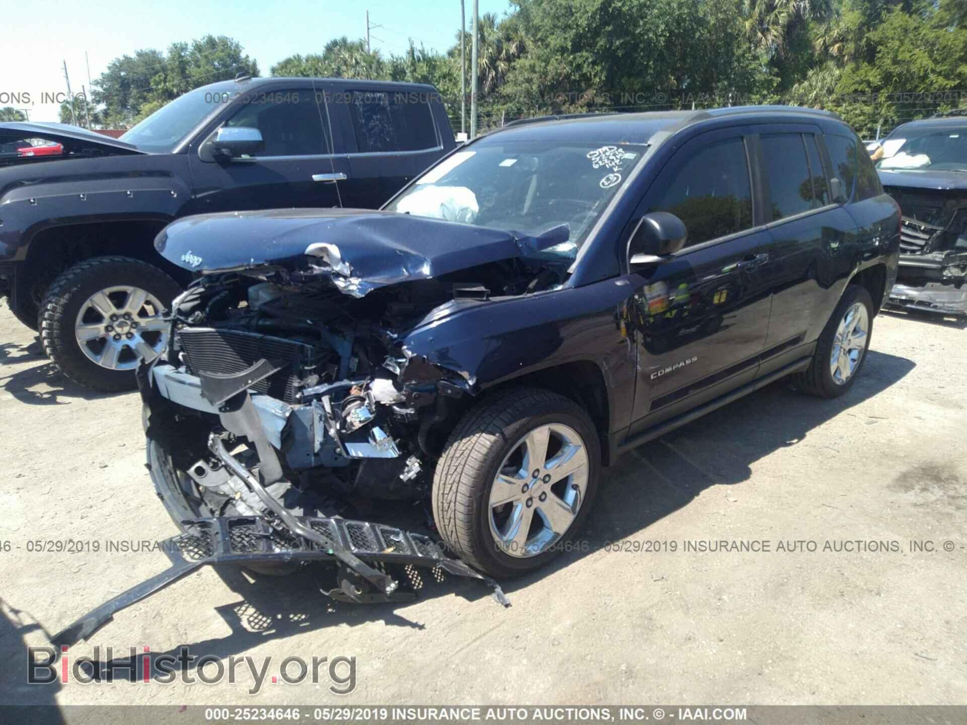 2012 JEEP COMPASS - VIN: 1C4NJCCB0CD602105 - Фото 2