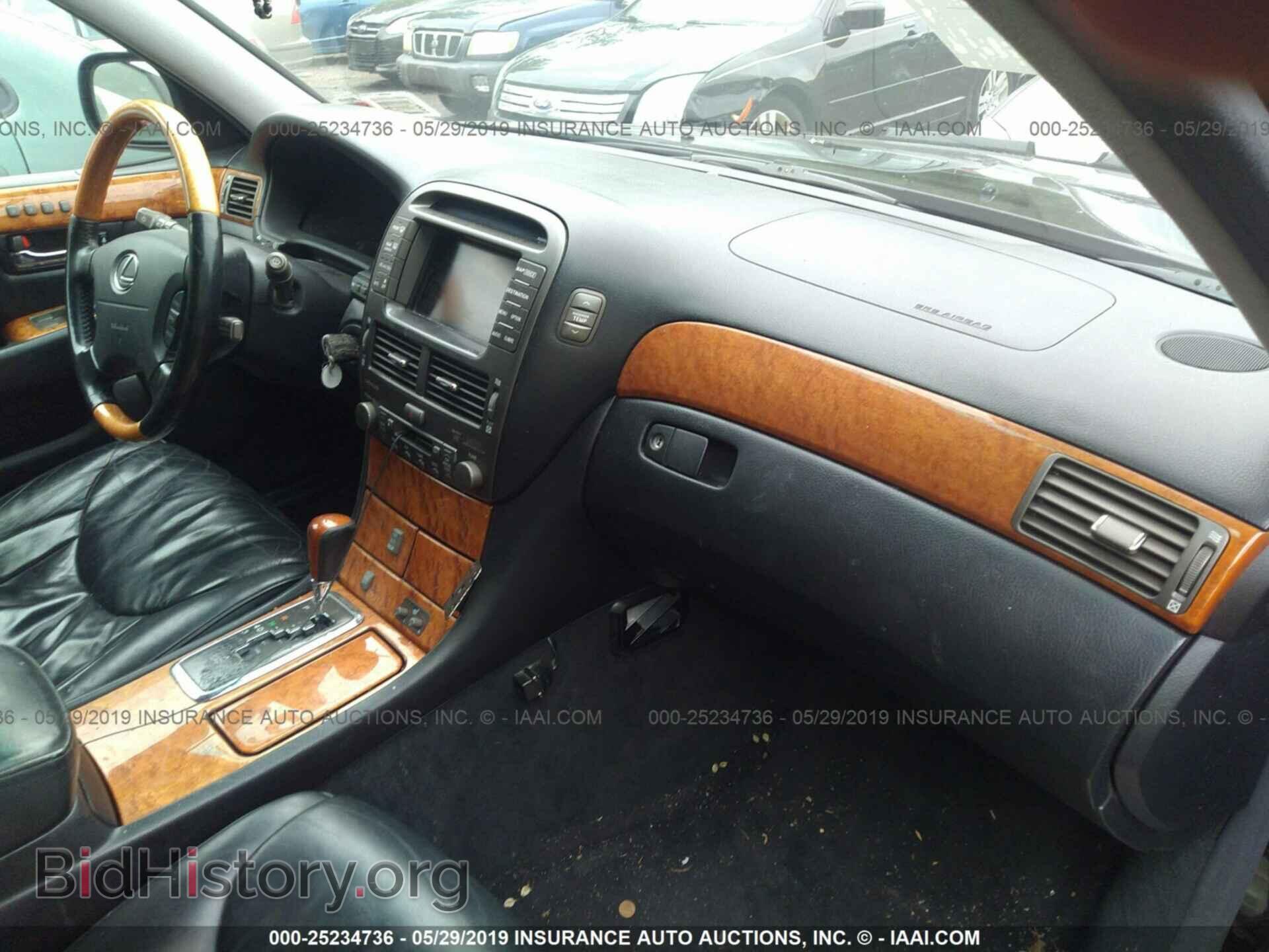 2001 LEXUS LS - VIN: JTHBN30F610036369 - Фото 5