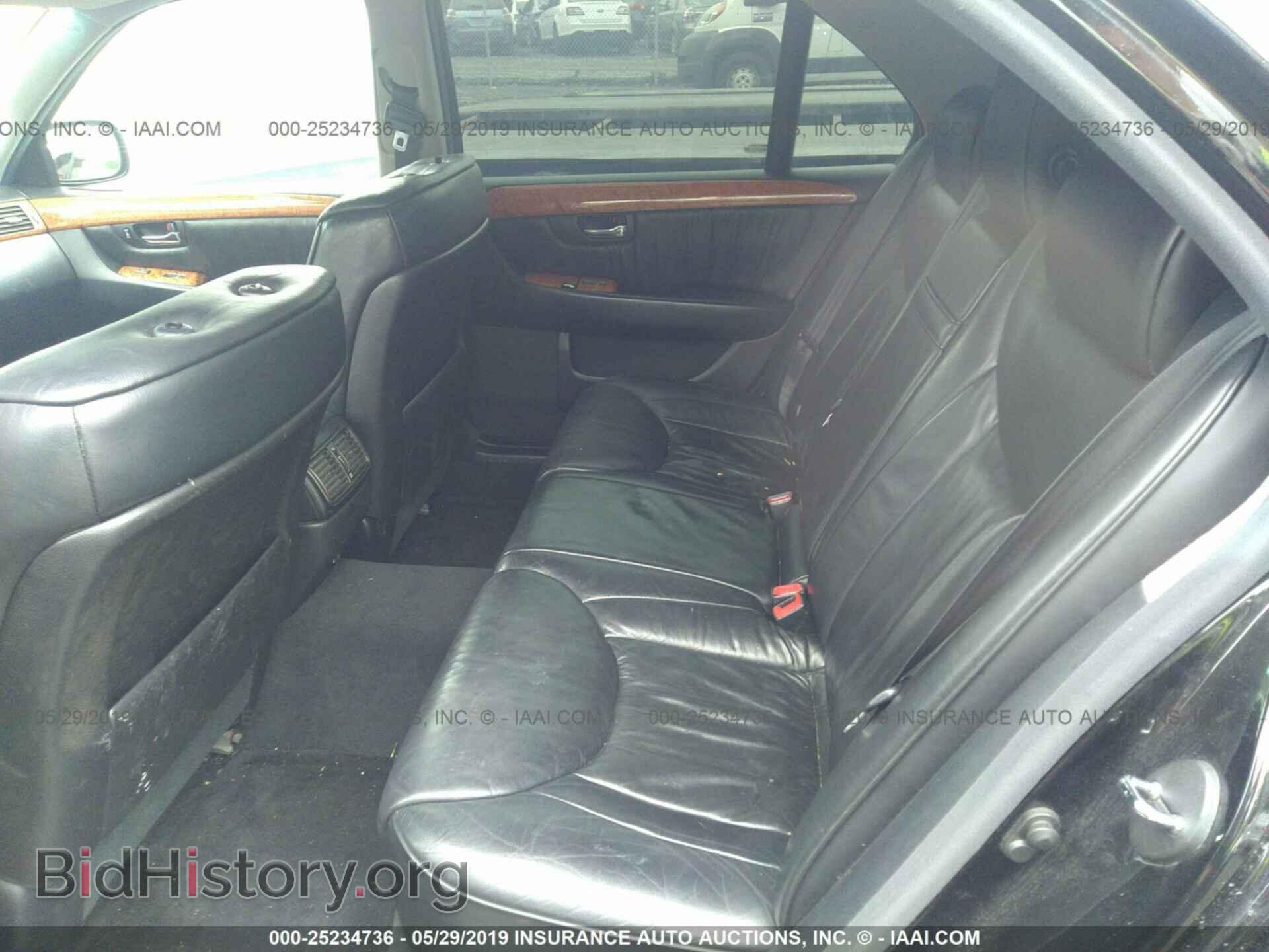 2001 LEXUS LS - VIN: JTHBN30F610036369 - Фото 8