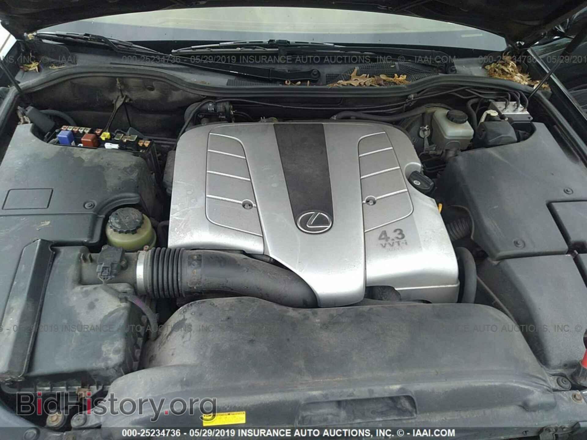2001 LEXUS LS - VIN: JTHBN30F610036369 - Фото 10