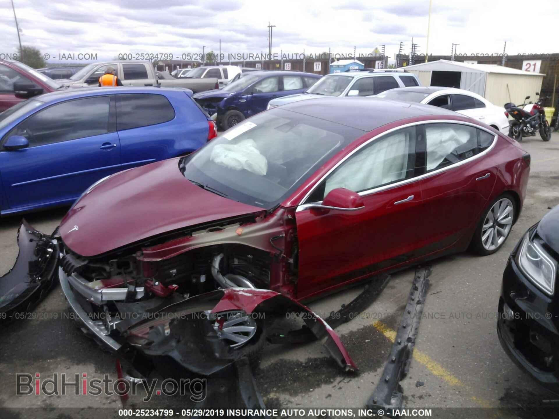2018 TESLA MODEL 3 - VIN: 5YJ3E1EA3JF015388 - Фото 2