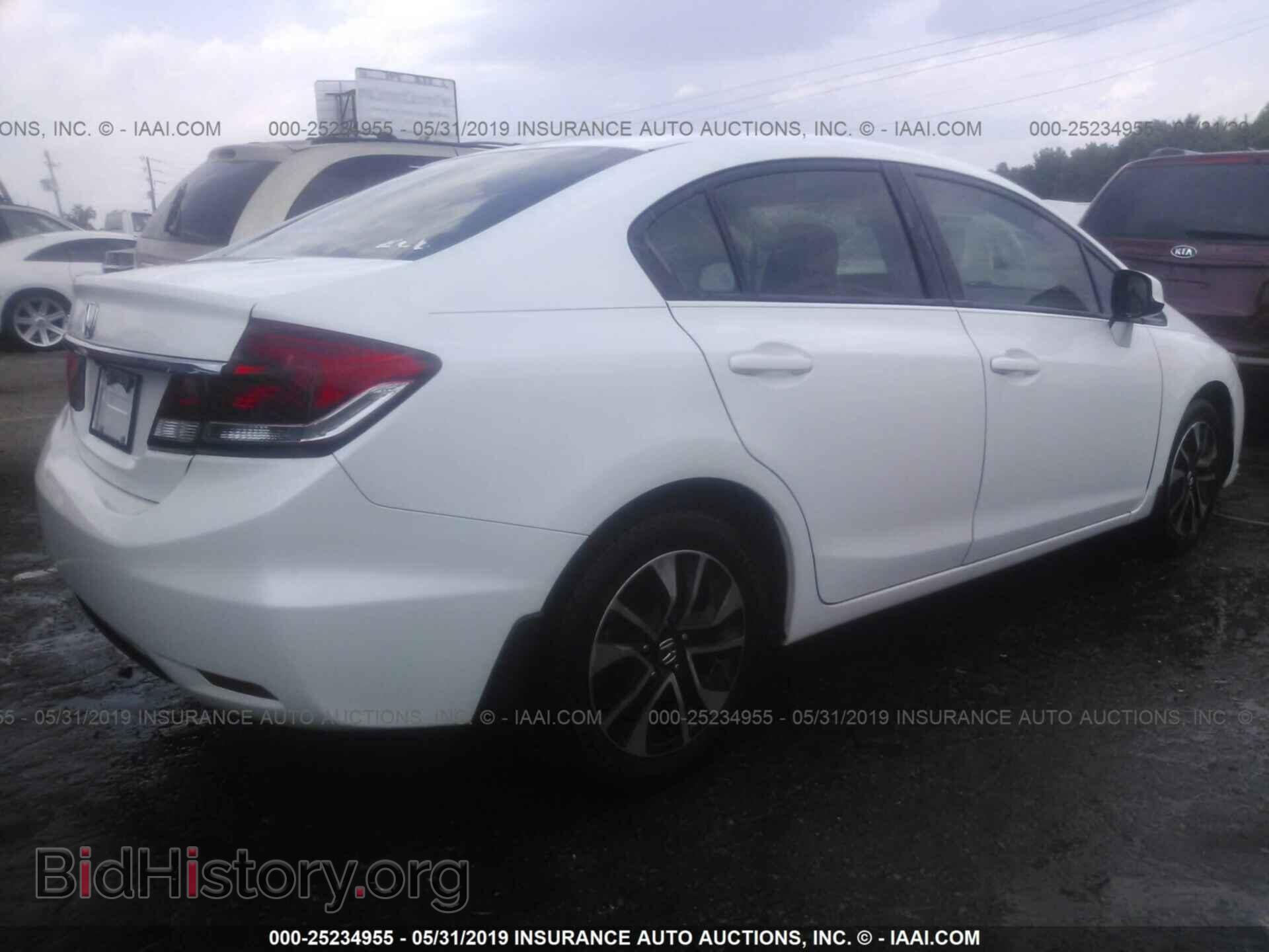 2013 HONDA CIVIC - VIN: 19XFB2F93DE068053 - Фото 4