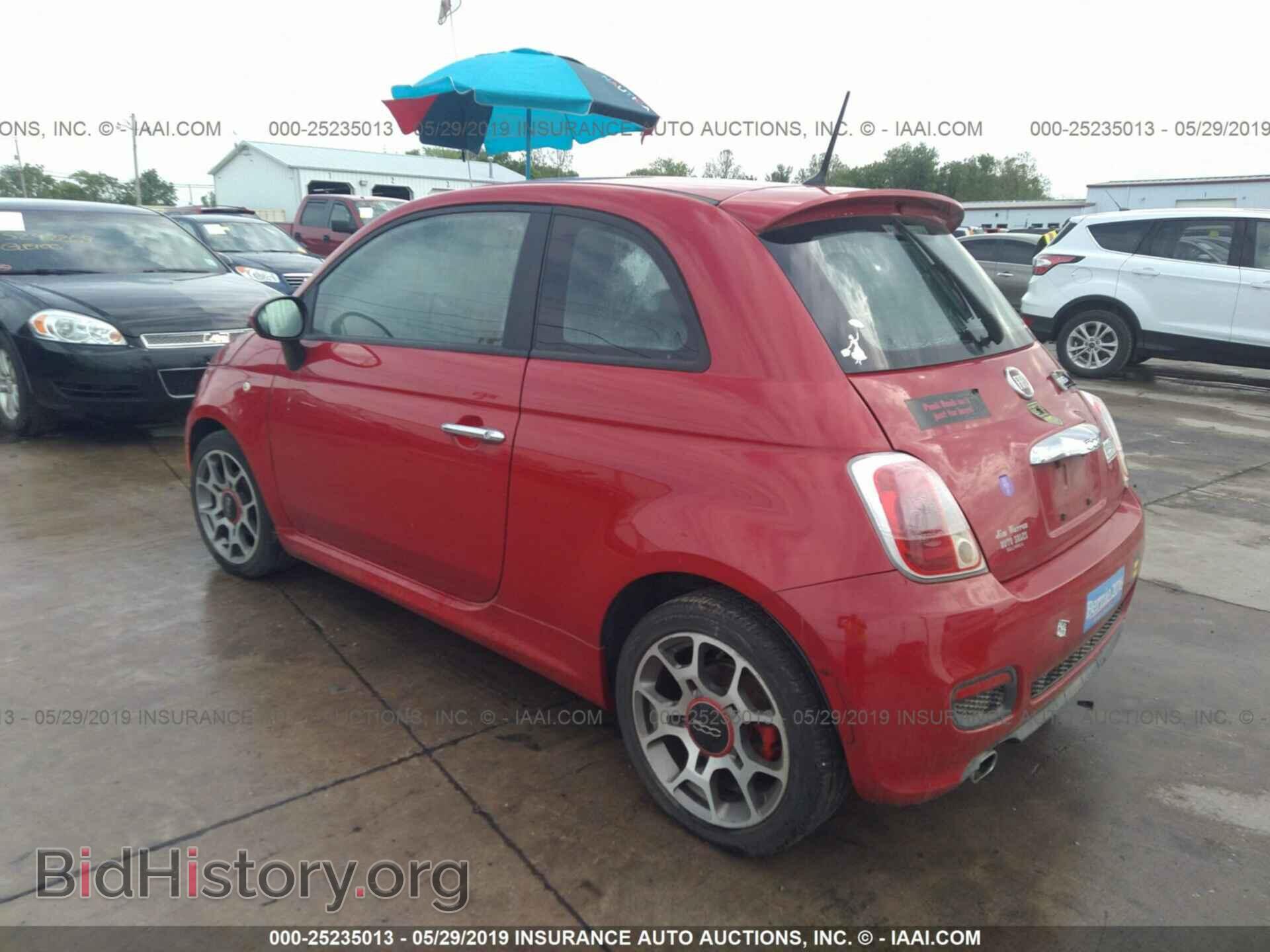 2012 FIAT 500 - VIN: 3C3CFFBR9CT123589 - Фото 3