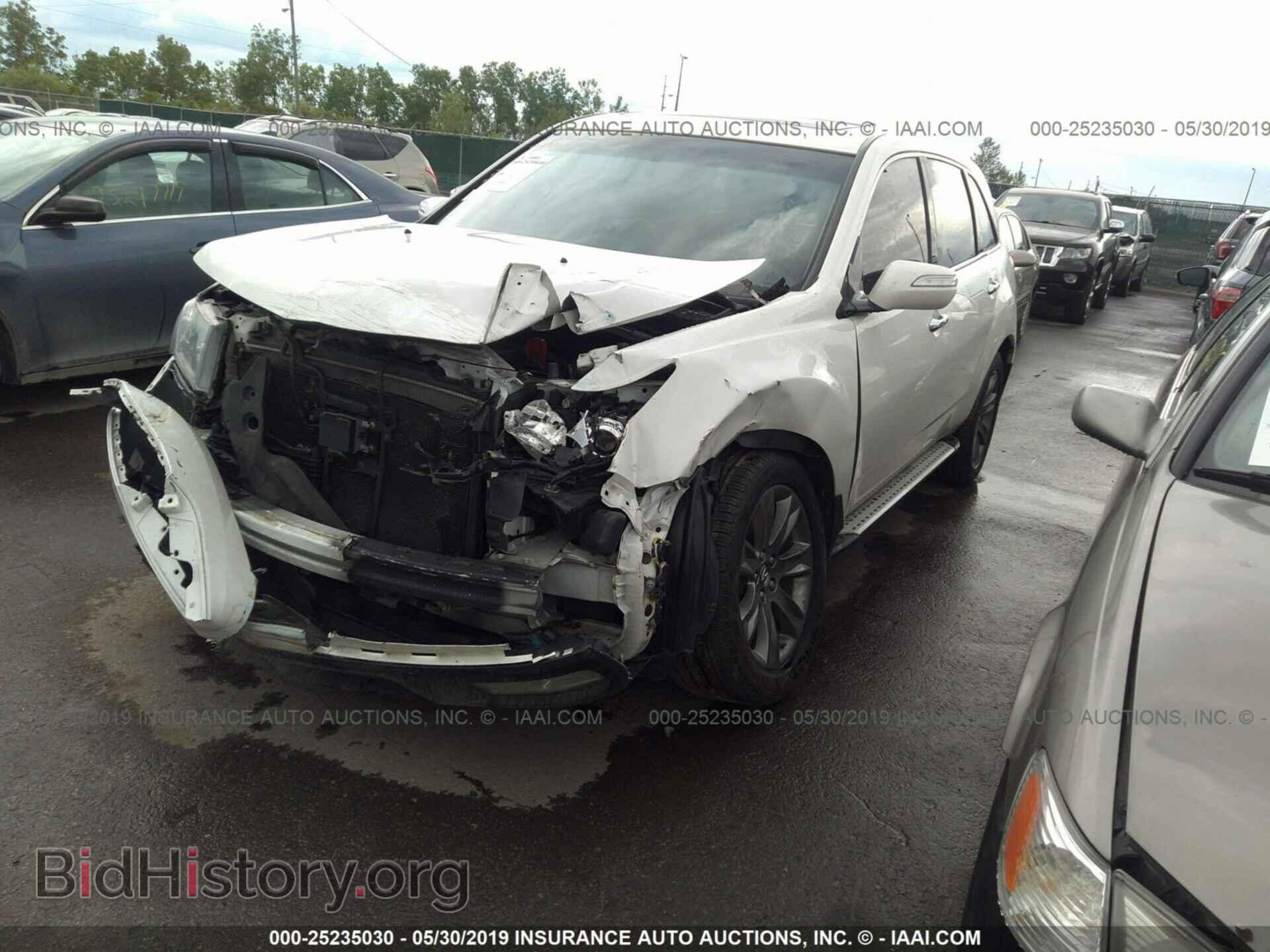 2011 ACURA MDX - VIN: 2HNYD2H57BH513628 - Фото 2