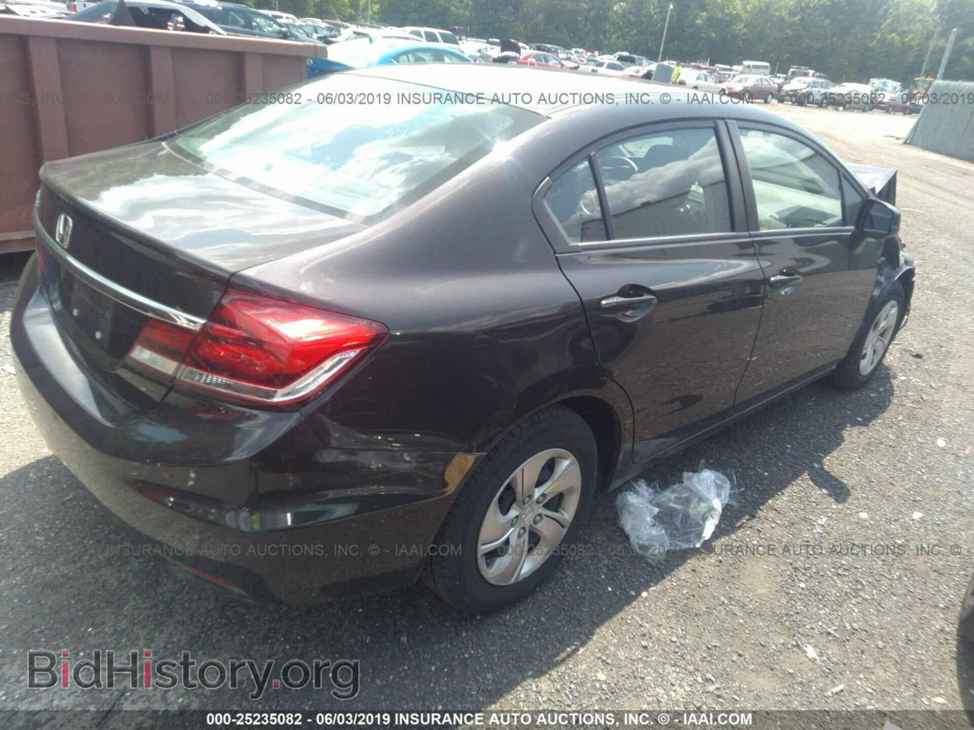 2013 HONDA CIVIC - VIN: 2HGFB2F52DH601075 - Фото 4