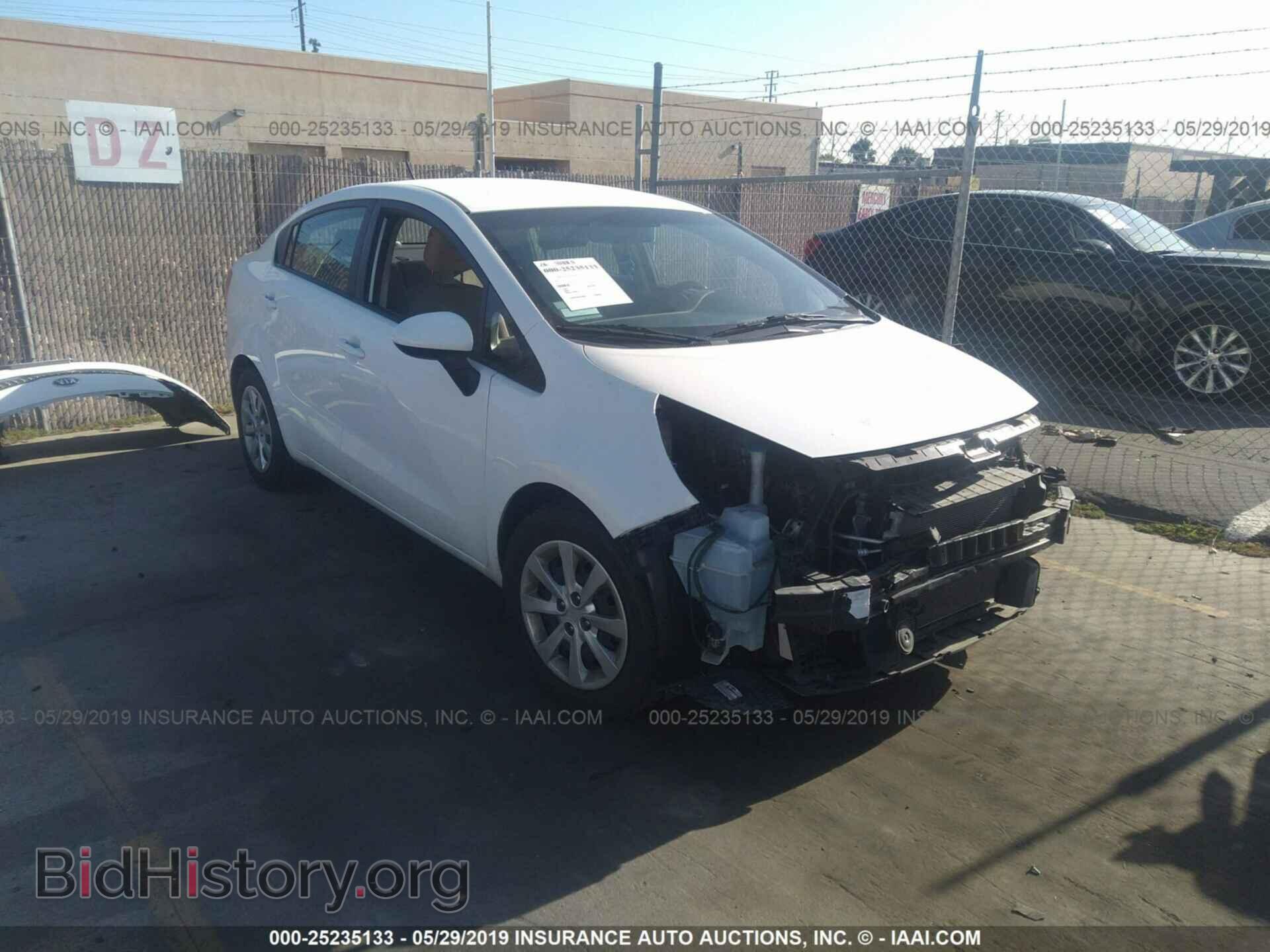 Фотография KNADM4A3XG6696277 - KIA RIO 2016