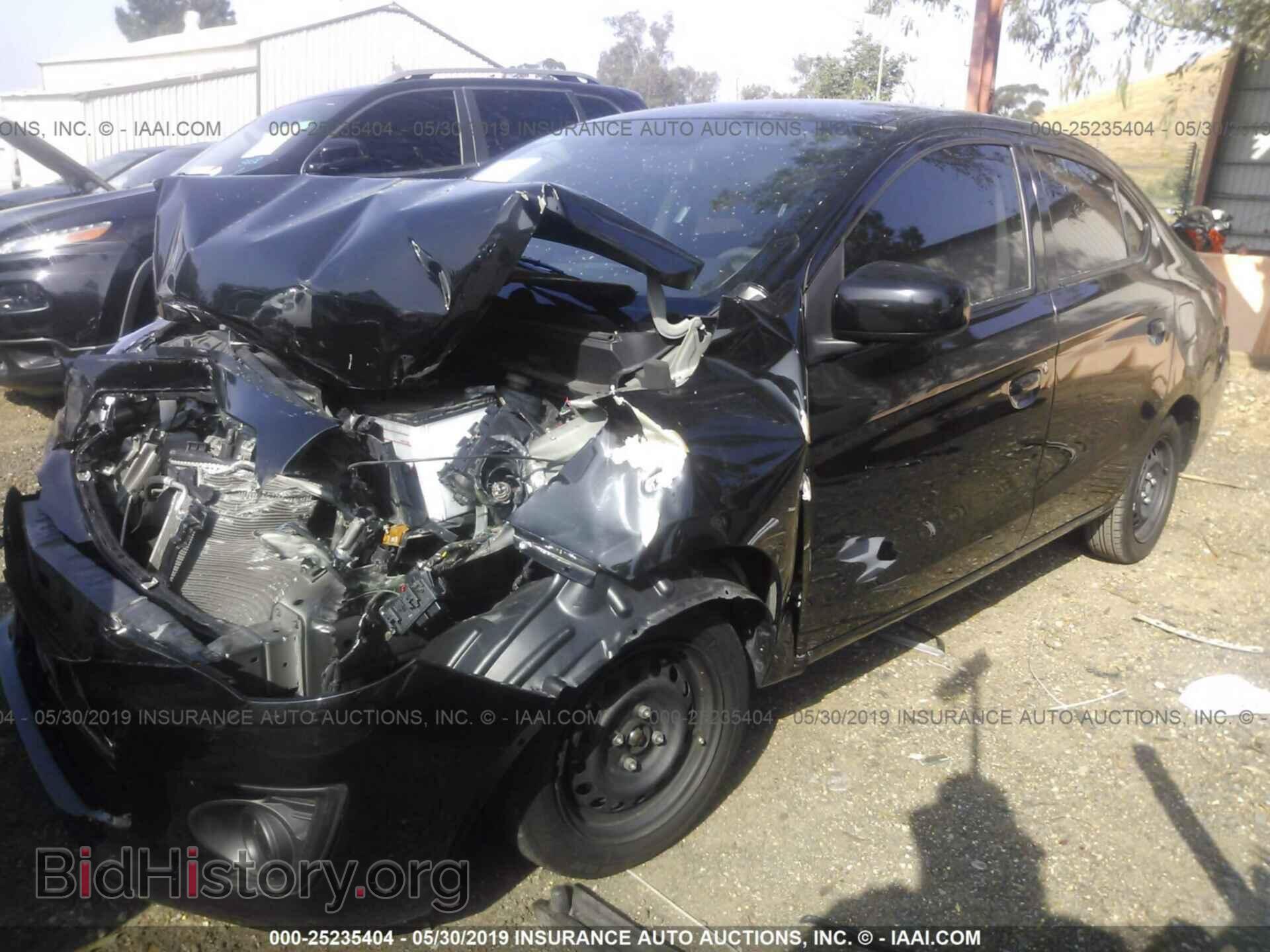 2017 MITSUBISHI MIRAGE - VIN: ML32F3FJXHH000757 - Фото 2