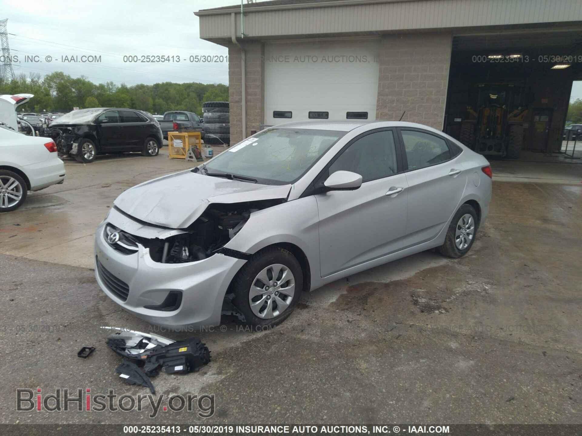 2016 HYUNDAI ACCENT - VIN: KMHCT4AE4GU104091 - Фото 2