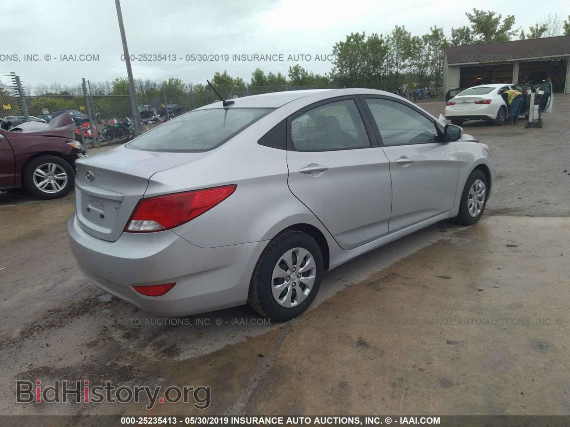 2016 HYUNDAI ACCENT - VIN: KMHCT4AE4GU104091 - Фото 4