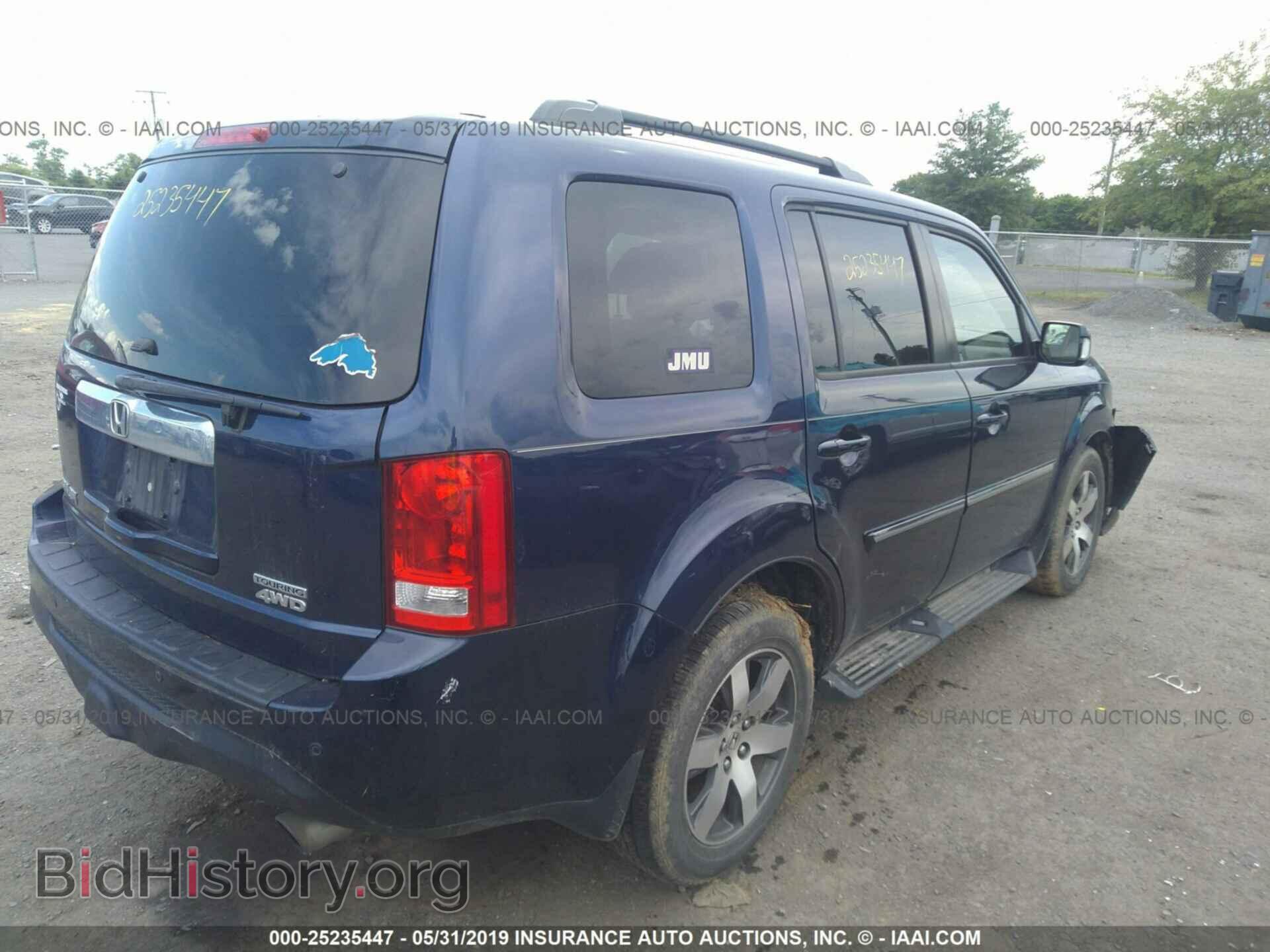 2013 HONDA PILOT - VIN: 5FNYF4H93DB023274 - Фото 4
