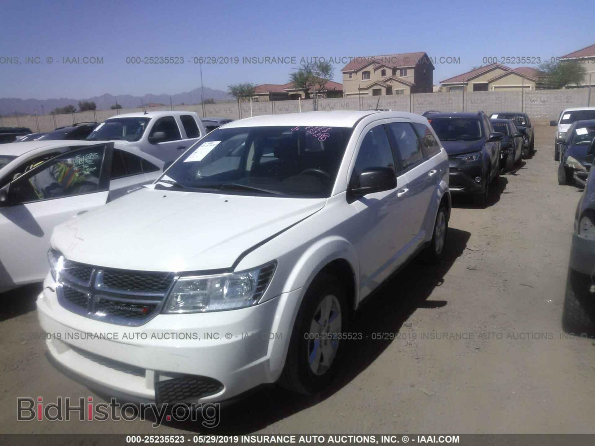 2013 DODGE JOURNEY - VIN: 3C4PDCAB3DT645979 - Фото 2