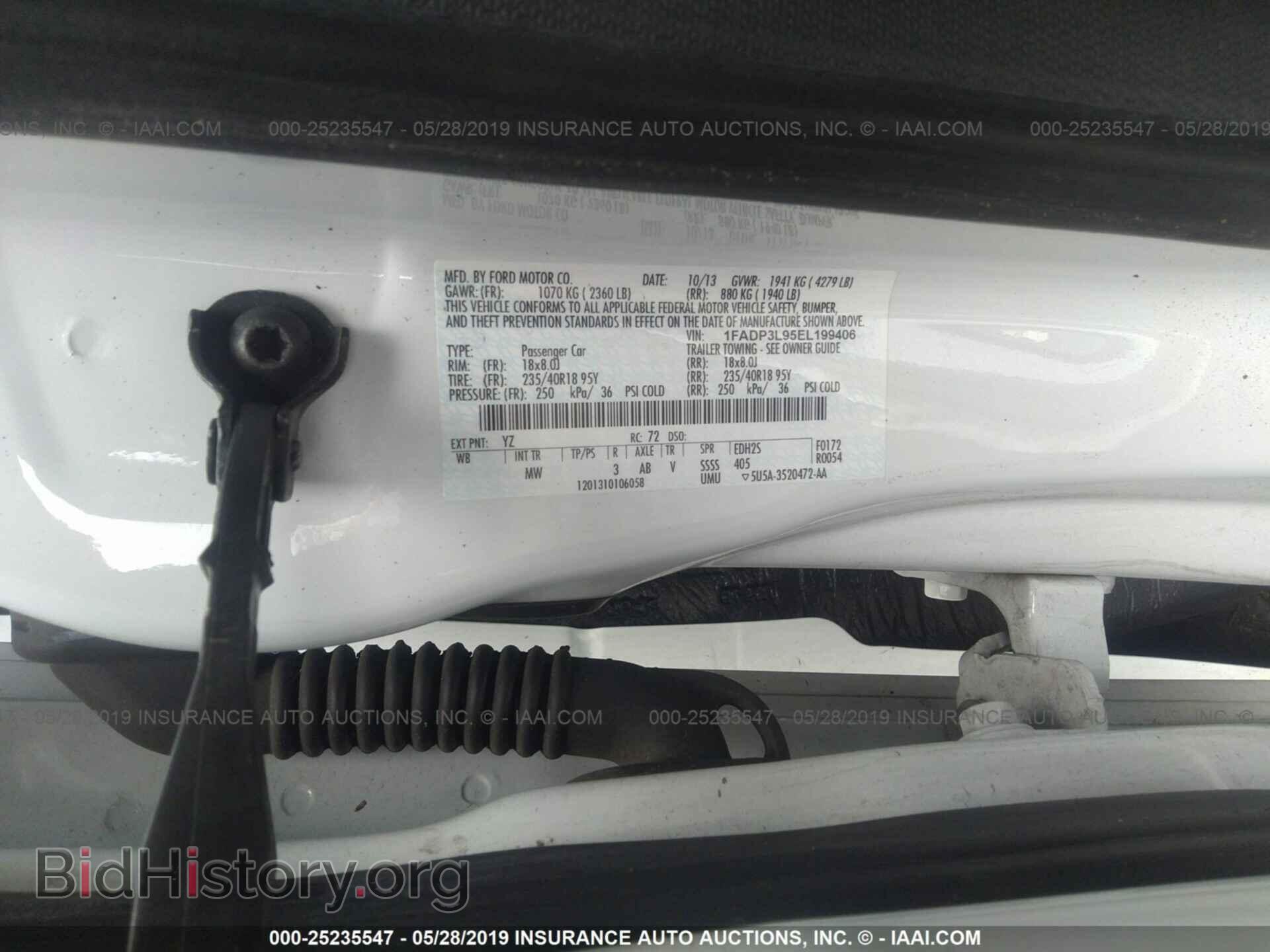 2014 FORD FOCUS - VIN: 1FADP3L95EL199406 - Photo 9