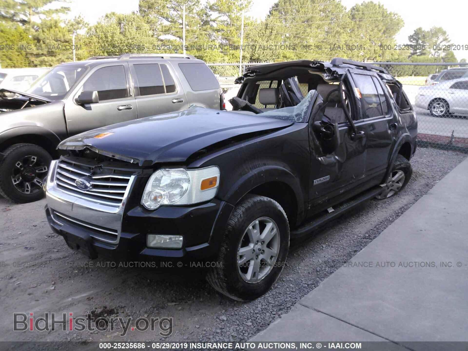2007 FORD EXPLORER - VIN: 1FMEU73E37UA92682 - Фото 2