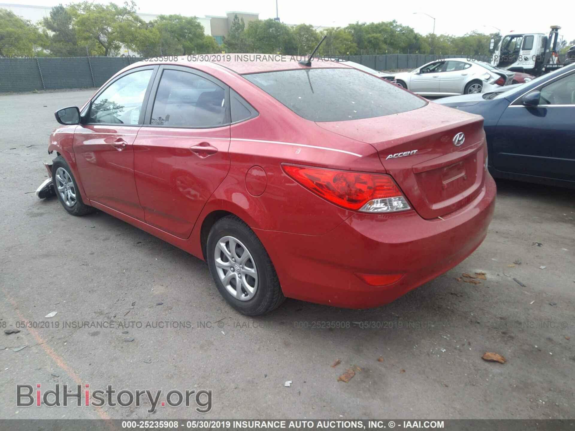 2014 HYUNDAI ACCENT - VIN: KMHCT4AE4EU759655 - Фото 3