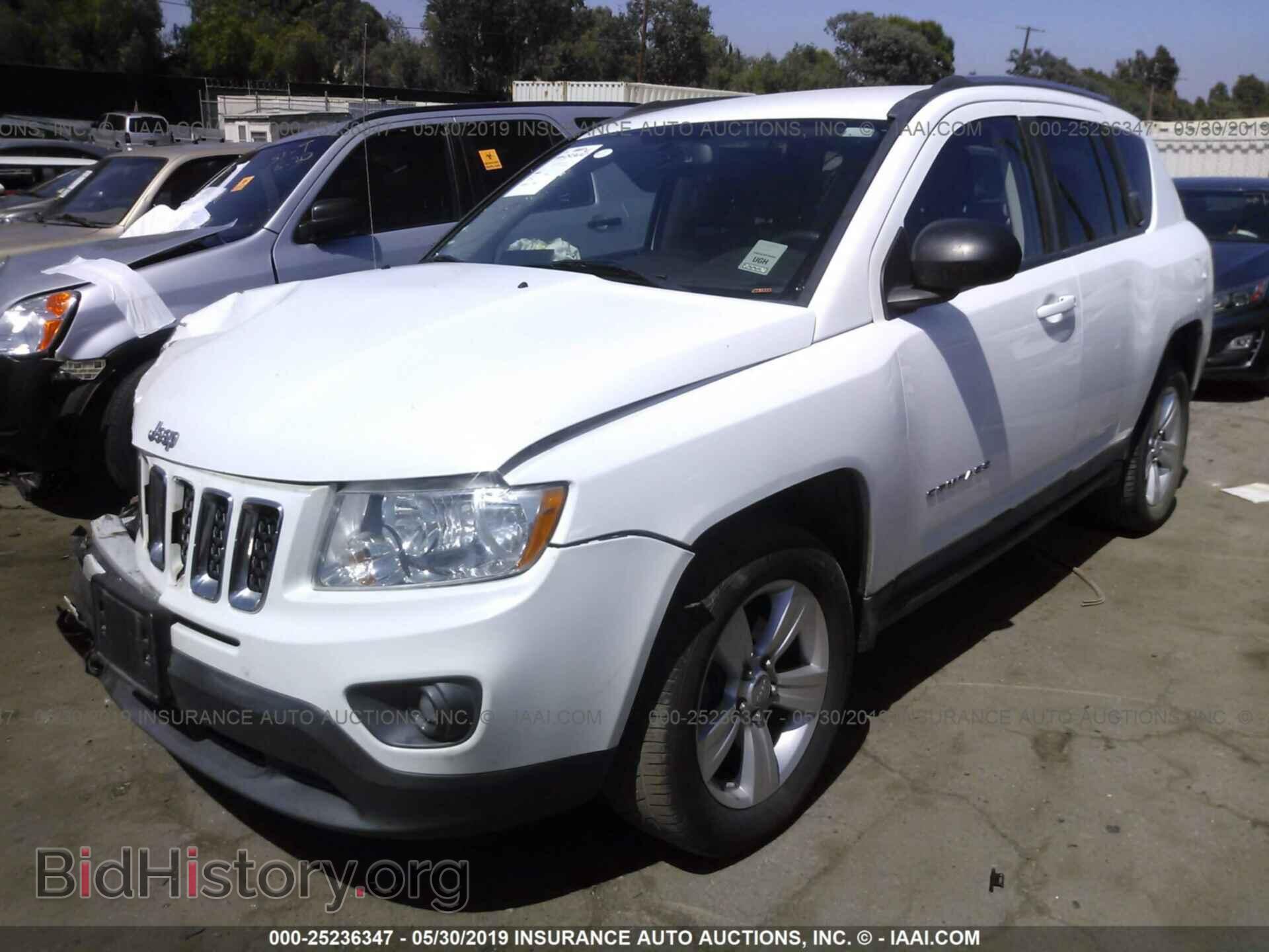 2012 JEEP COMPASS - VIN: 1C4NJCEB0CD514832 - Фото 2