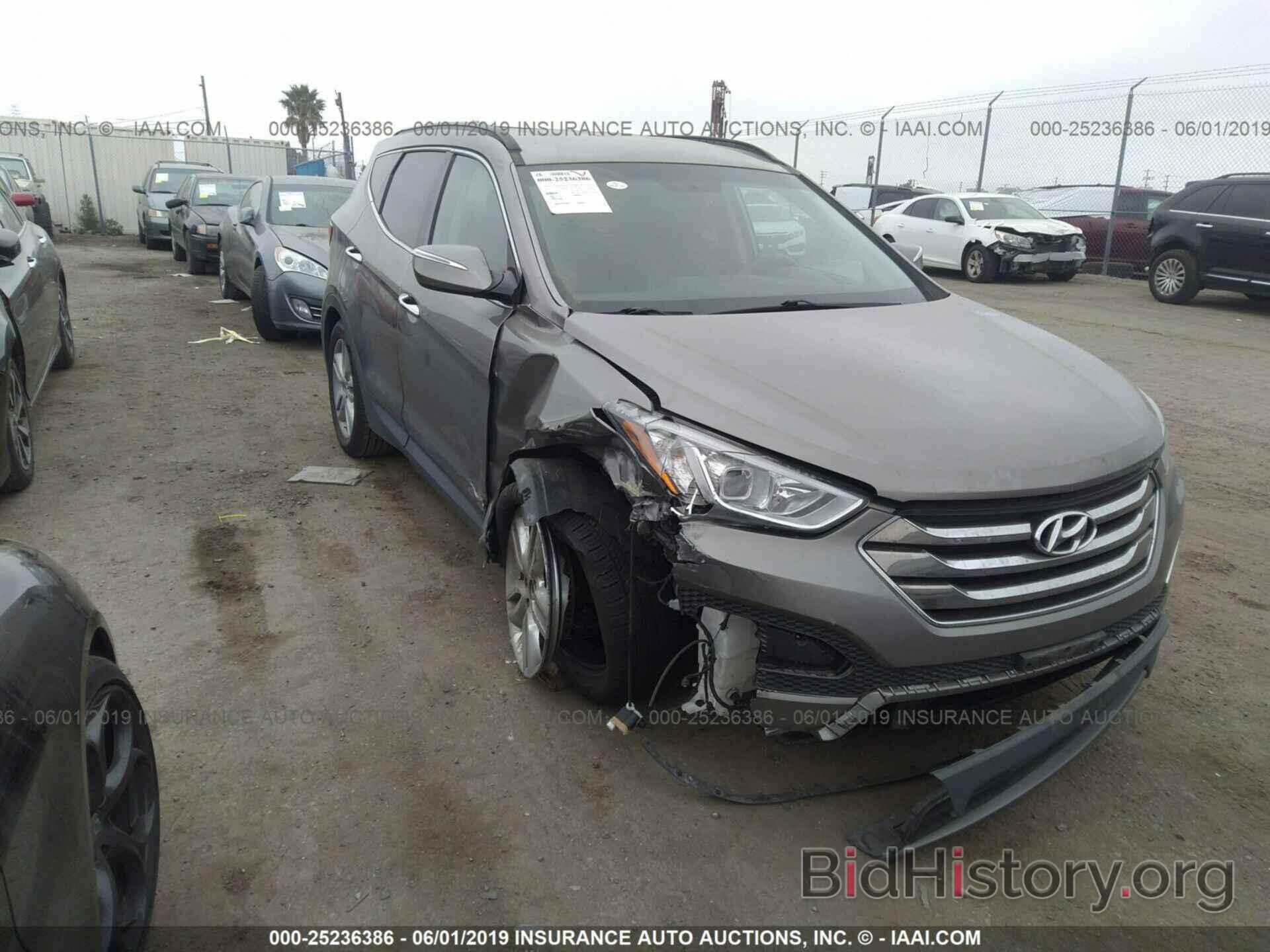 Photo 5XYZU3LA2EG190628 - HYUNDAI SANTA FE SPORT 2014