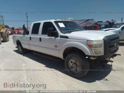 2012 Ford F250 Super Duty, белый — VIN 1FT7W2BTXCEB07841, IAAI