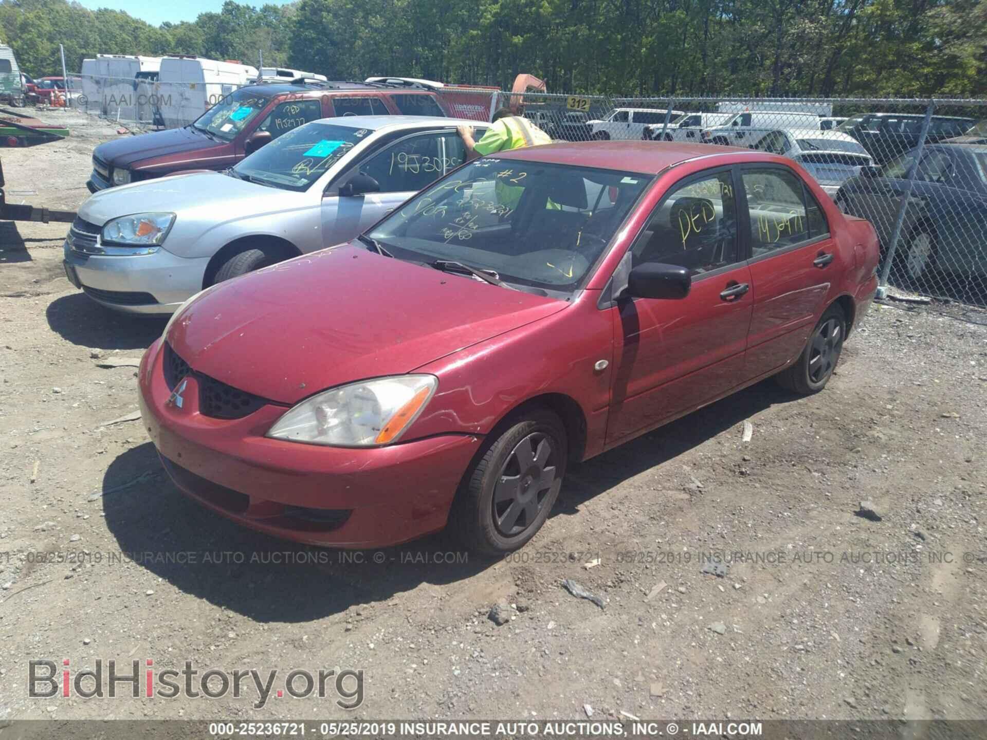2005 MITSUBISHI LANCER - VIN: JA3AJ26E85U033245 - Фото 2