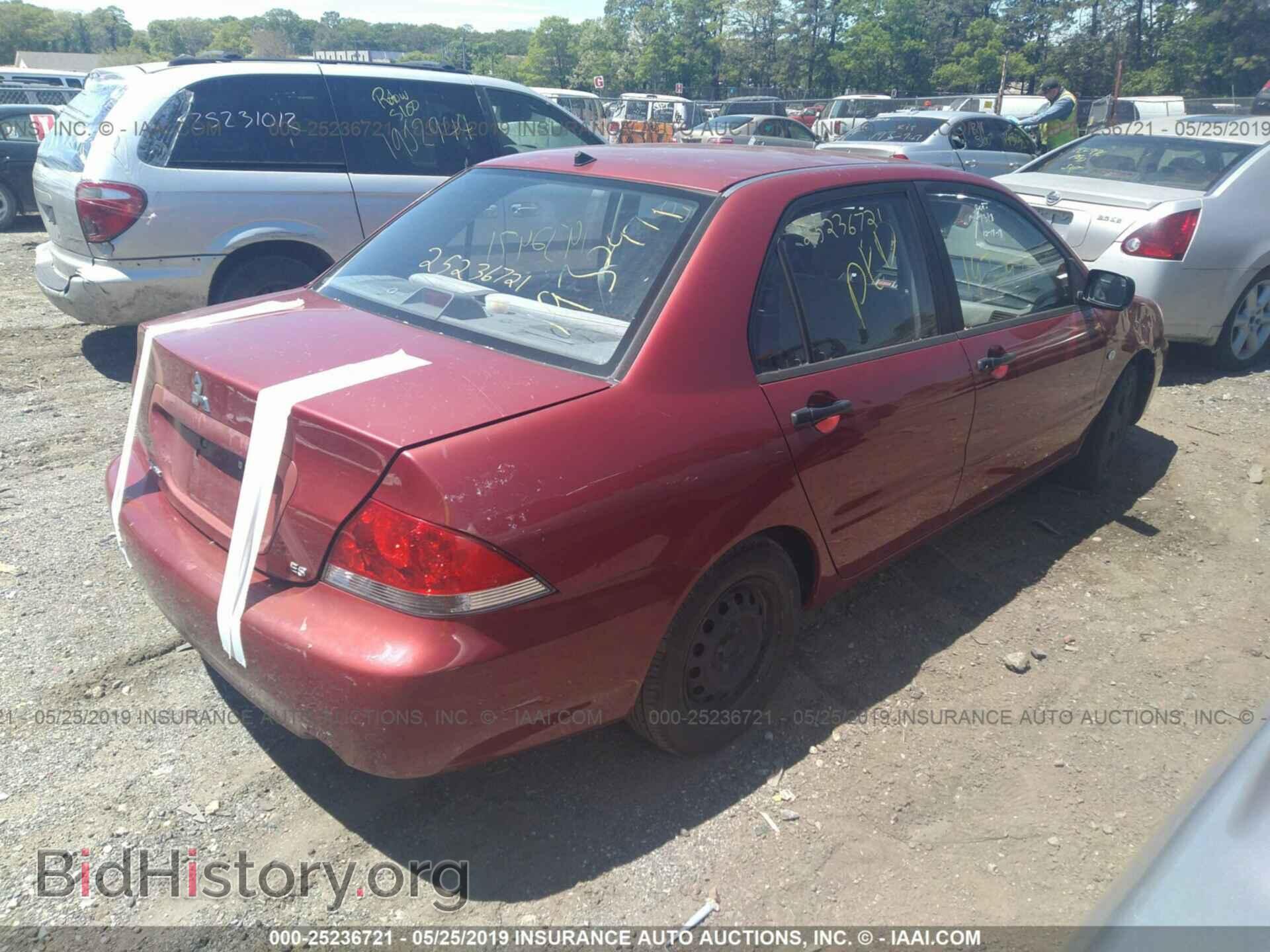 2005 MITSUBISHI LANCER - VIN: JA3AJ26E85U033245 - Фото 4